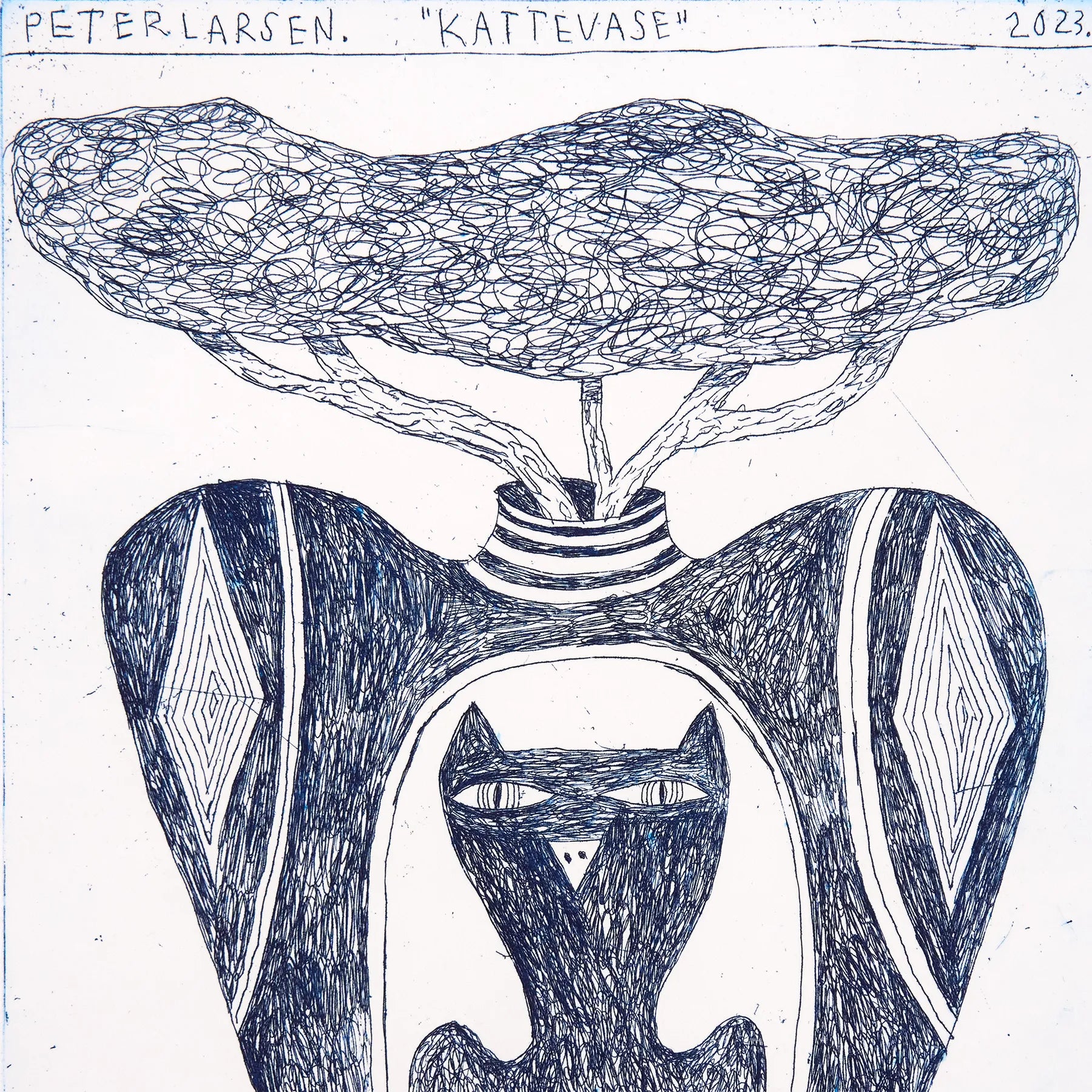 Peter Larsen - Kattevase