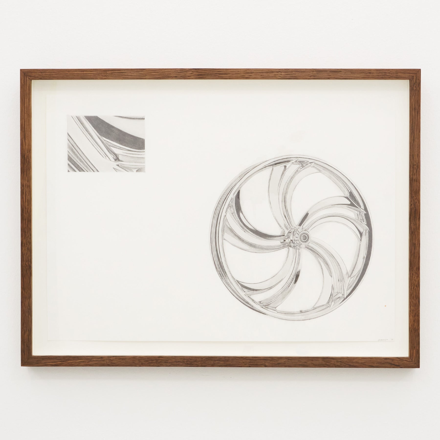 Sine Jensen - Rim no. 4 - FRAMED