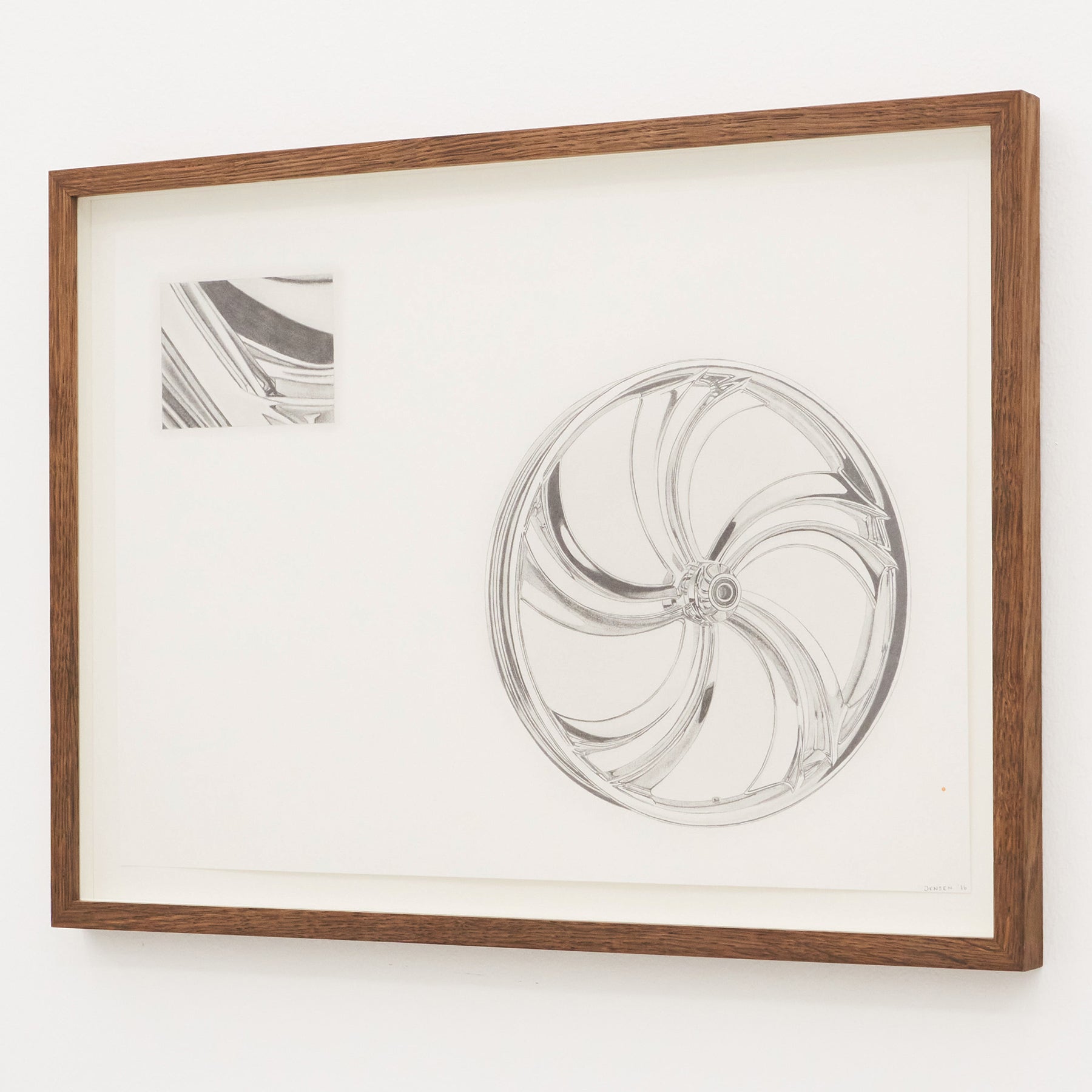 Sine Jensen - Rim no. 4 - FRAMED