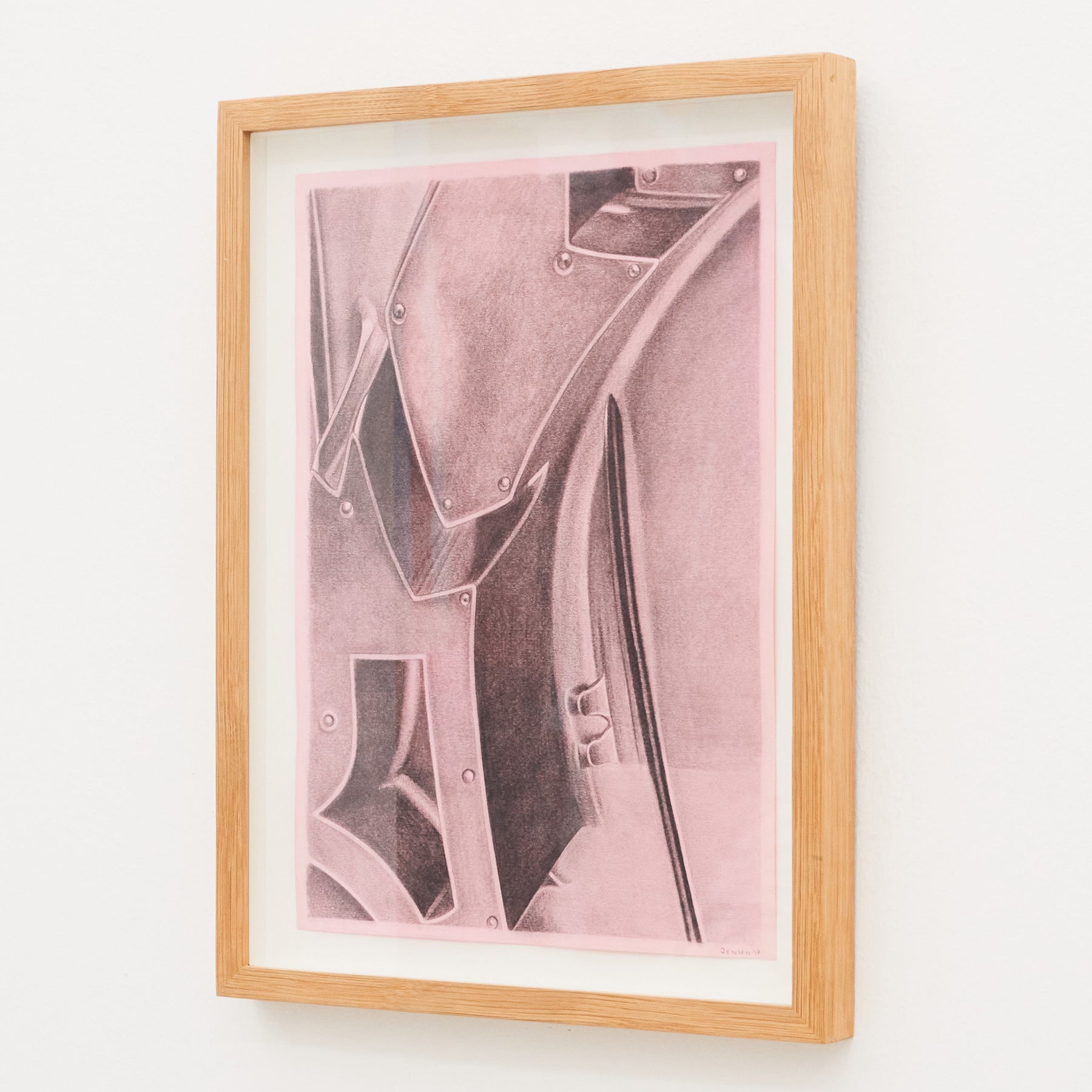 Sine Jensen - Tire Detail no. 10 - FRAMED