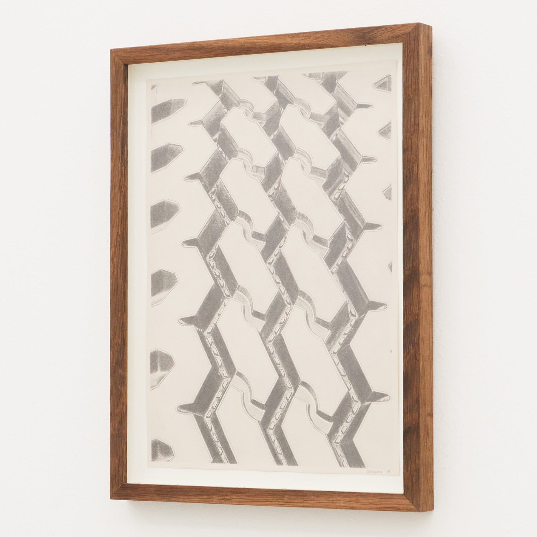 Sine Jensen - Tire Detail no. 13 (FRAMED)