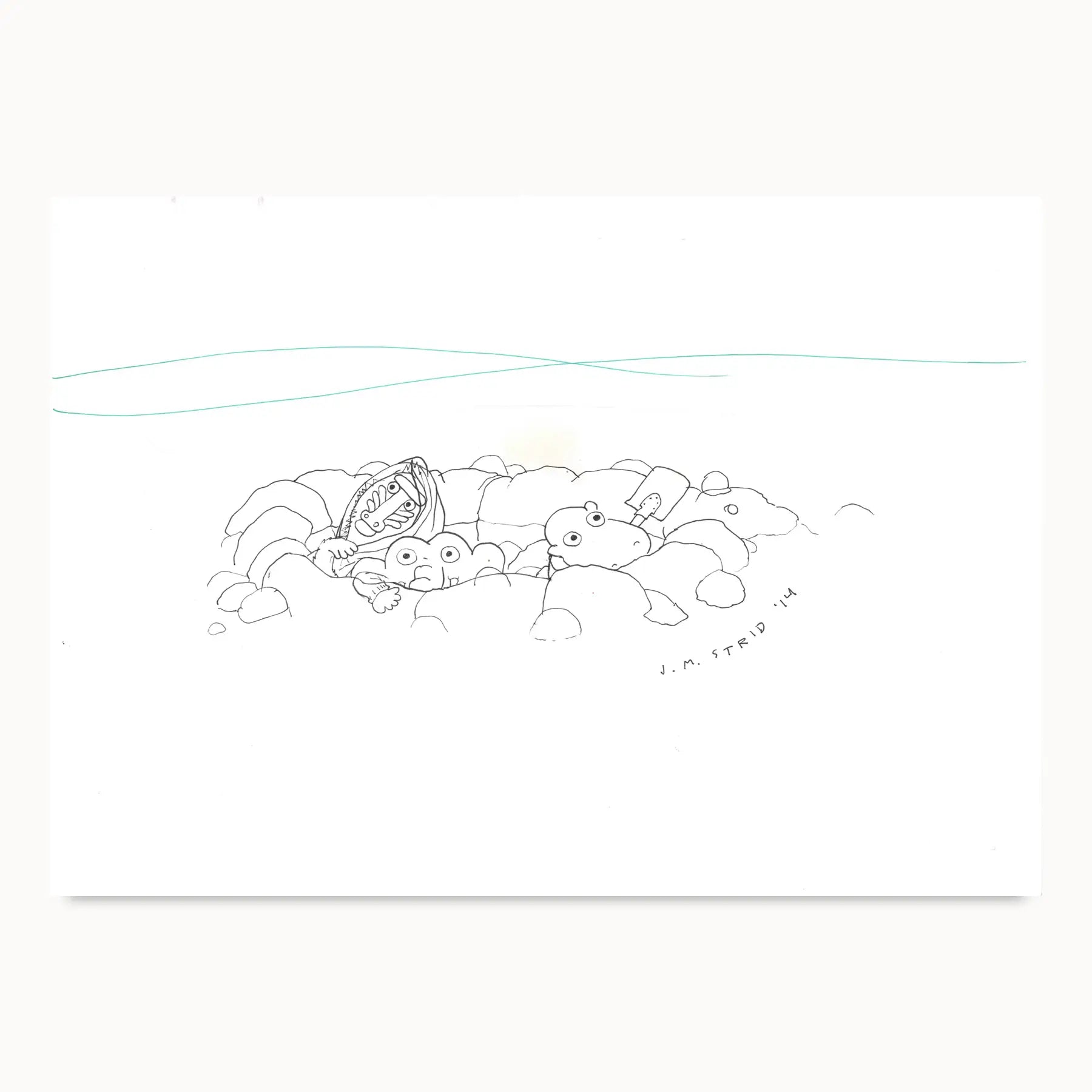 Jakob Martin Strid - Sketch 15