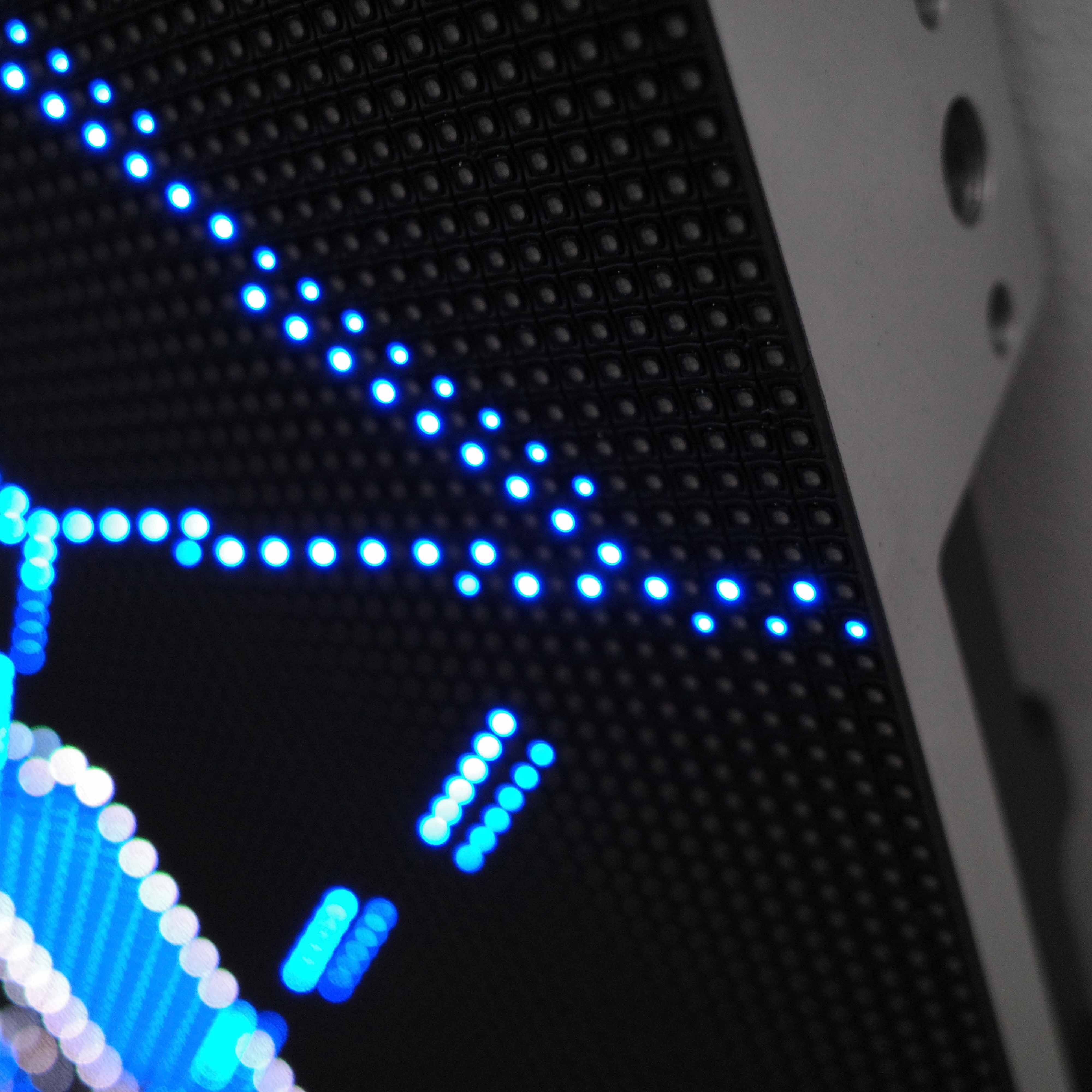 Spøgelsesmaskinen – LED display (128x128 px)
