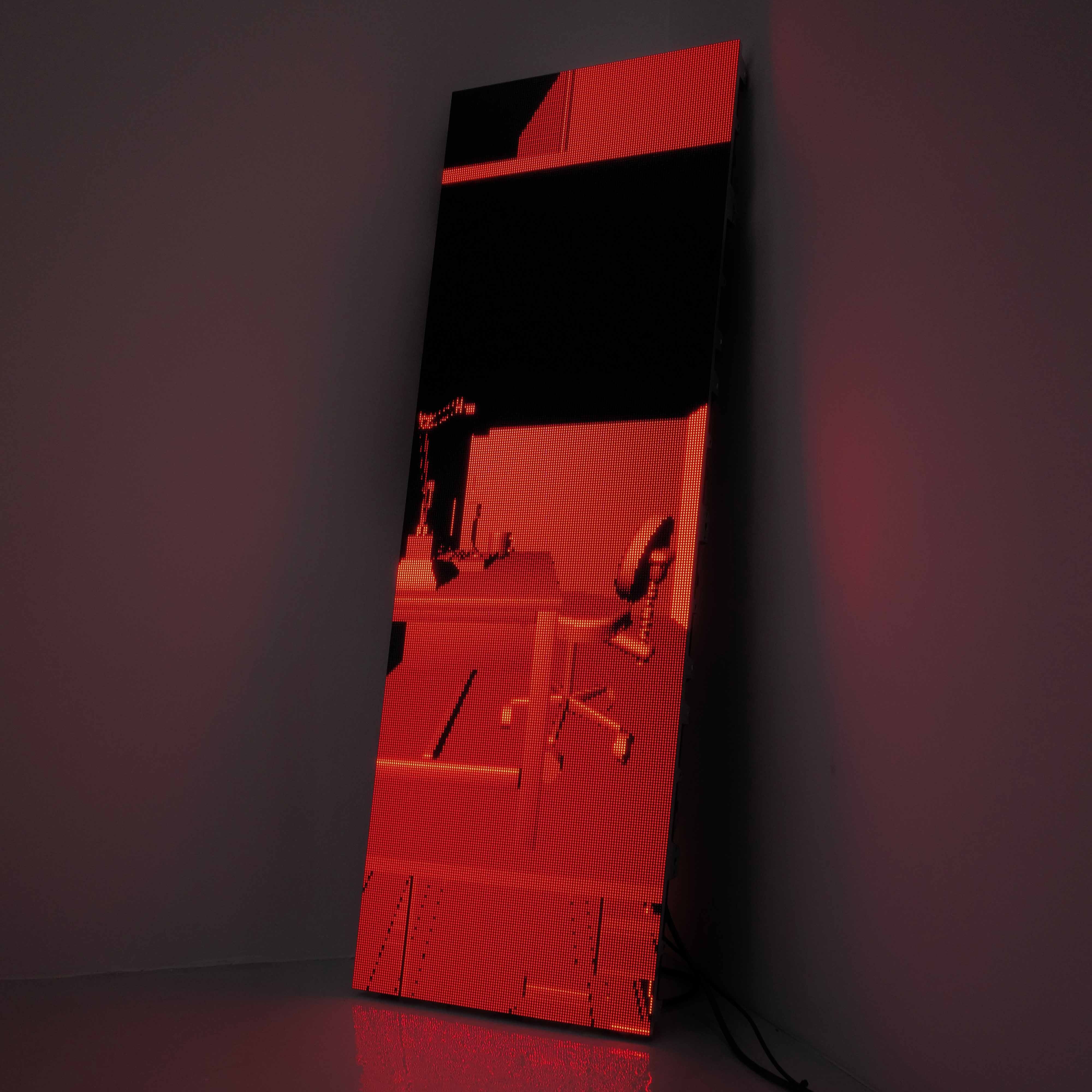 Spøgelsesmaskinen / The Desktop – LED display (128x384px)