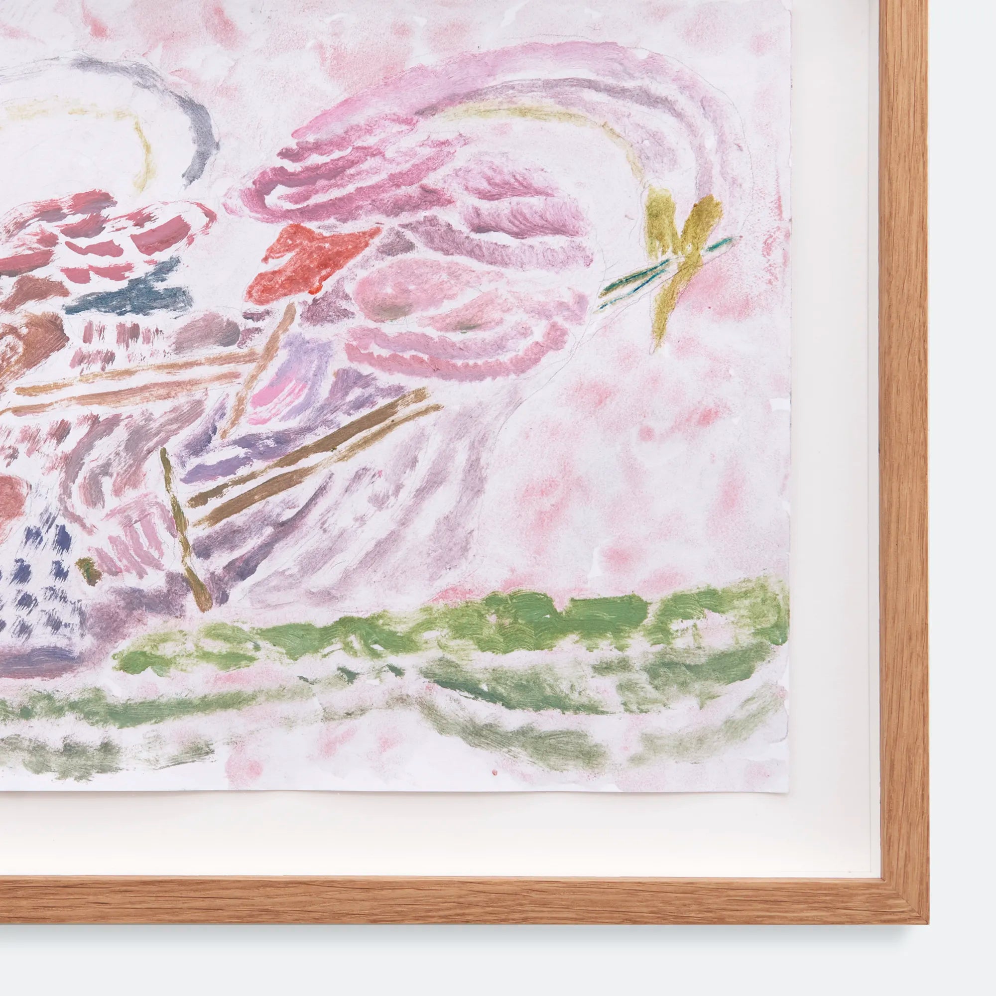 Jakob Oksbjerg - Sister of Golden Hearts - framed