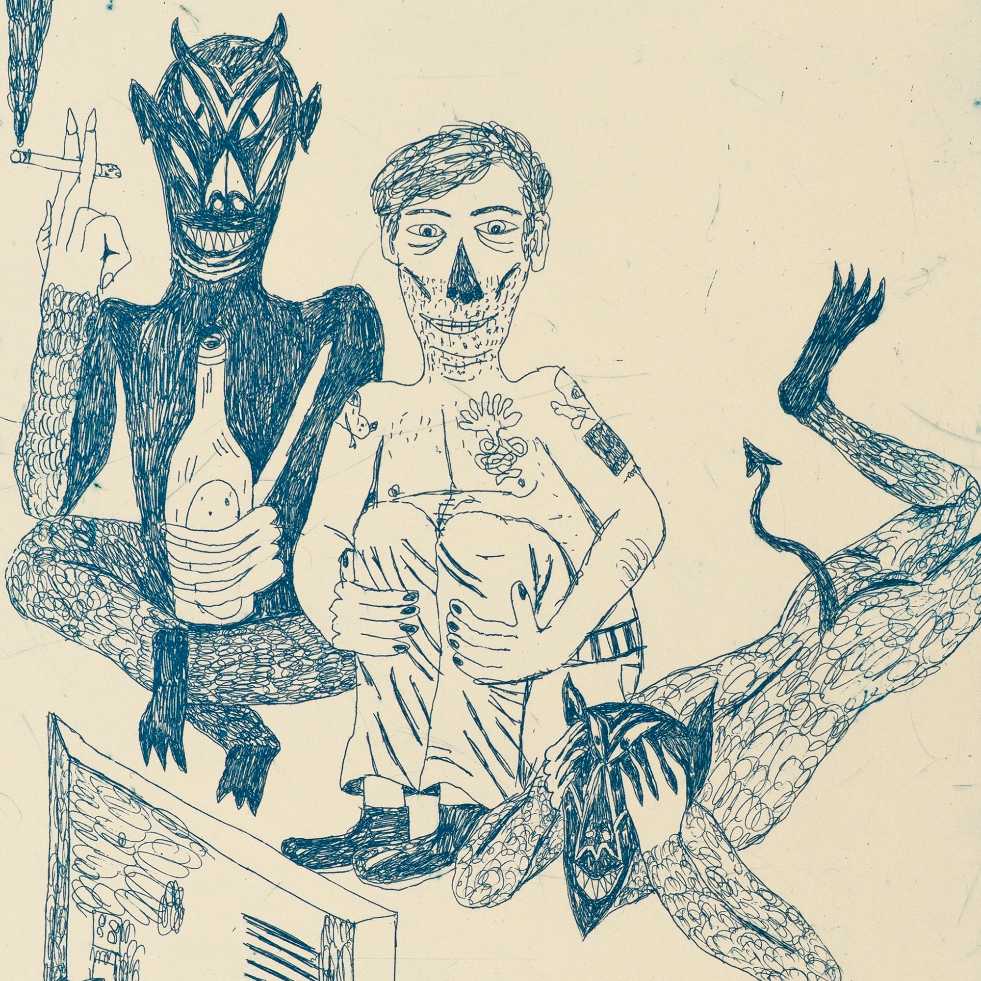 Peter Larsen - Me Watching TV With Inner Demons