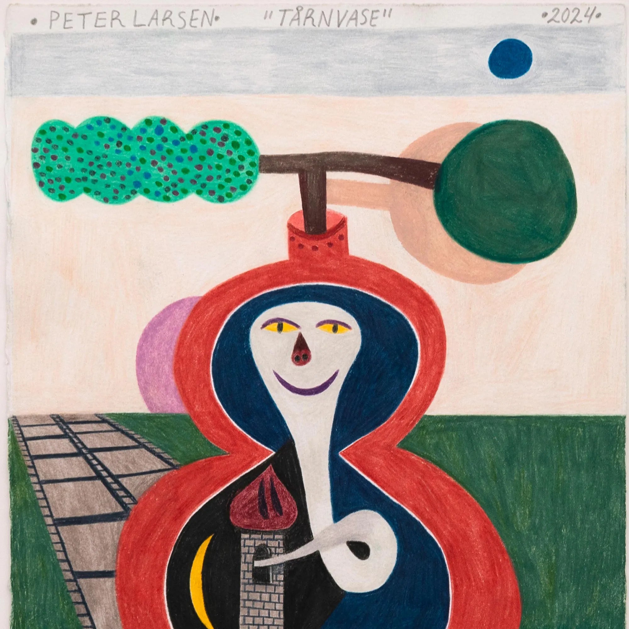 Peter Larsen - Tårnvase - framed