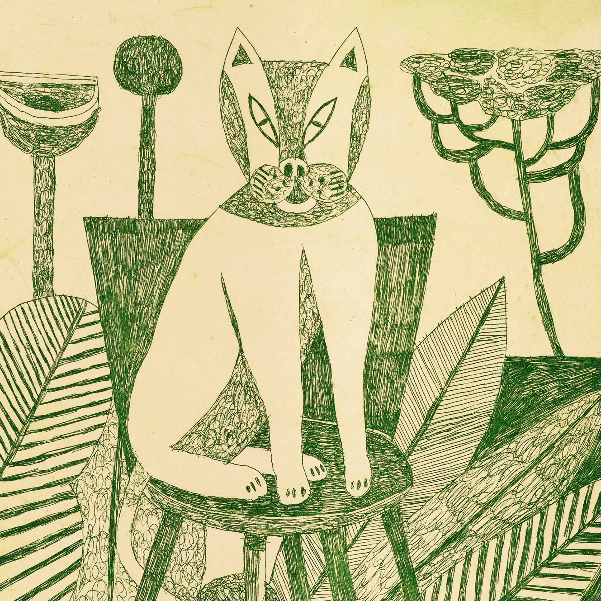 Peter Larsen - Untitled (Cat)