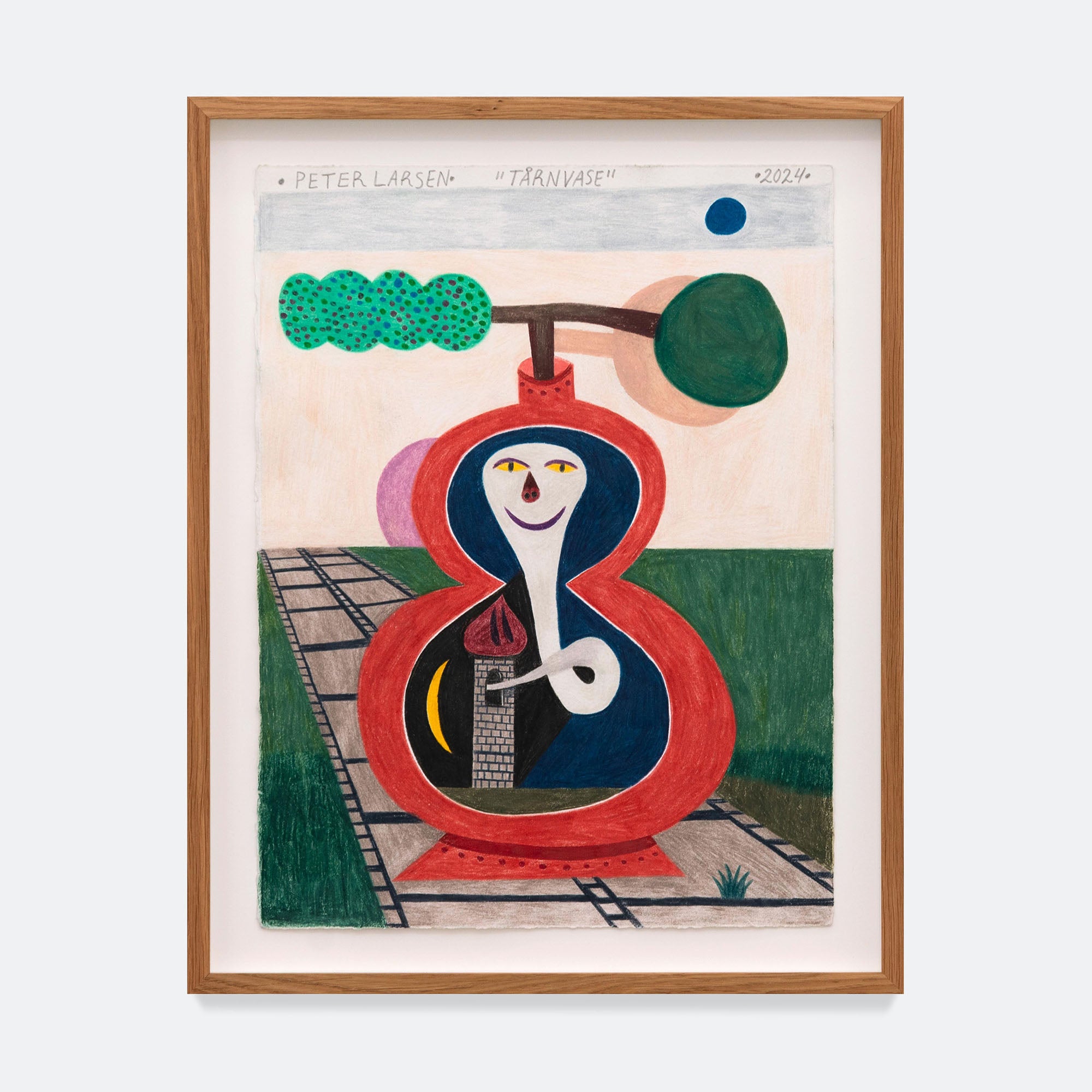 Peter Larsen - Tårnvase - framed