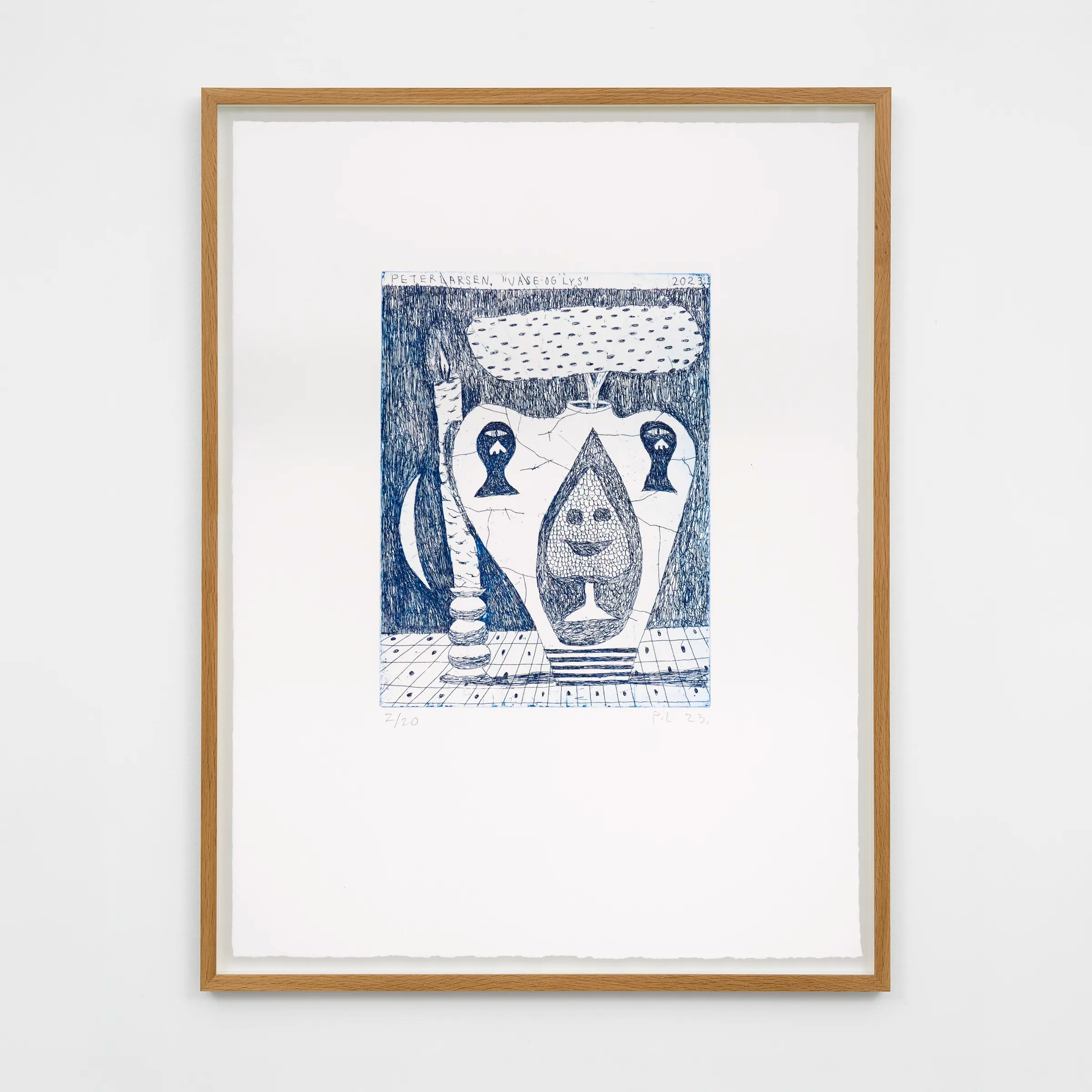 Peter Larsen - Vase og lys