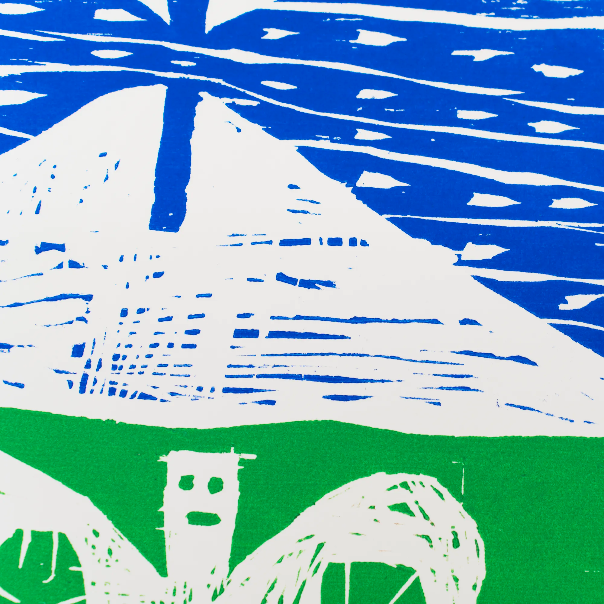 Sune Christiansen - Untitled - woodcut