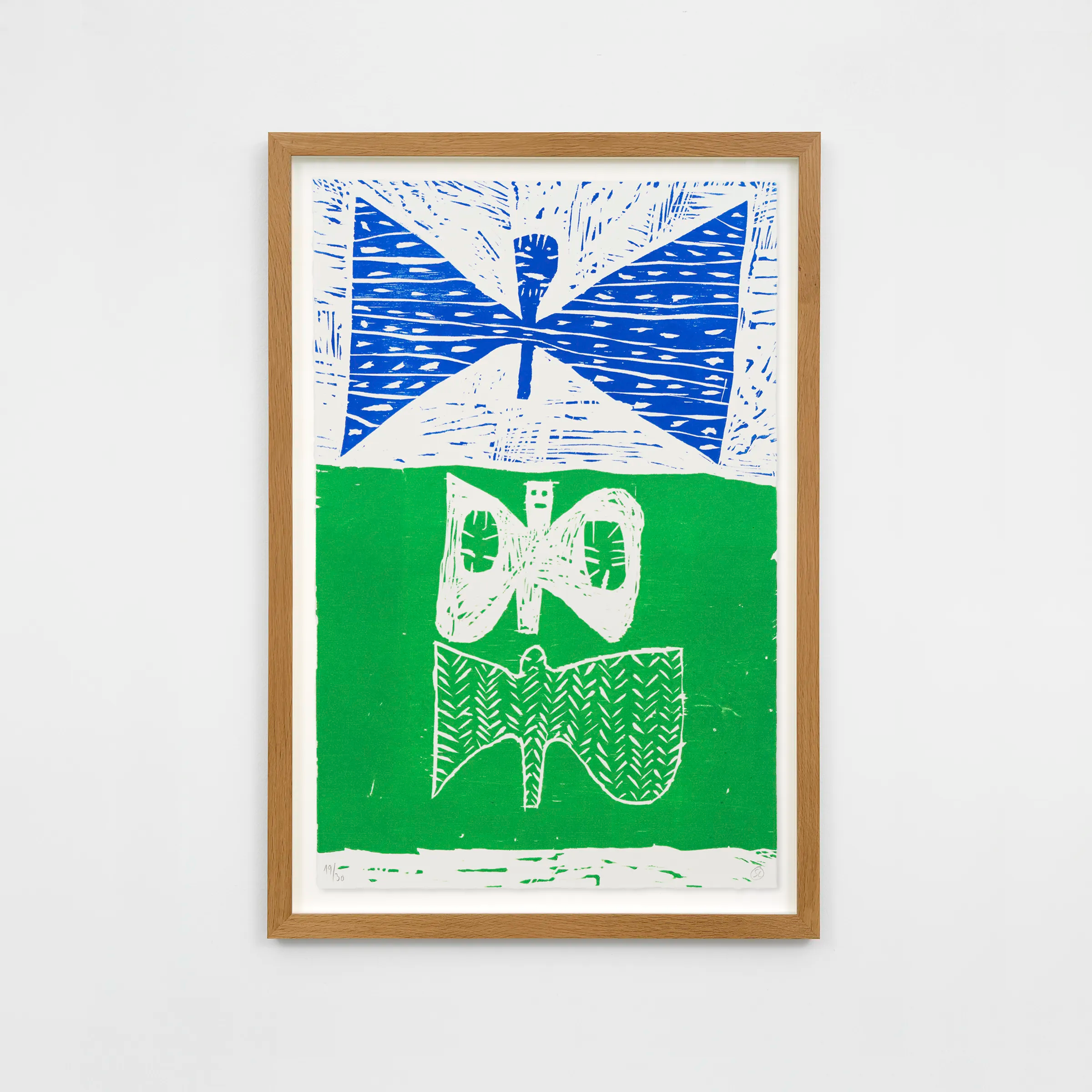Sune Christiansen - Untitled - woodcut