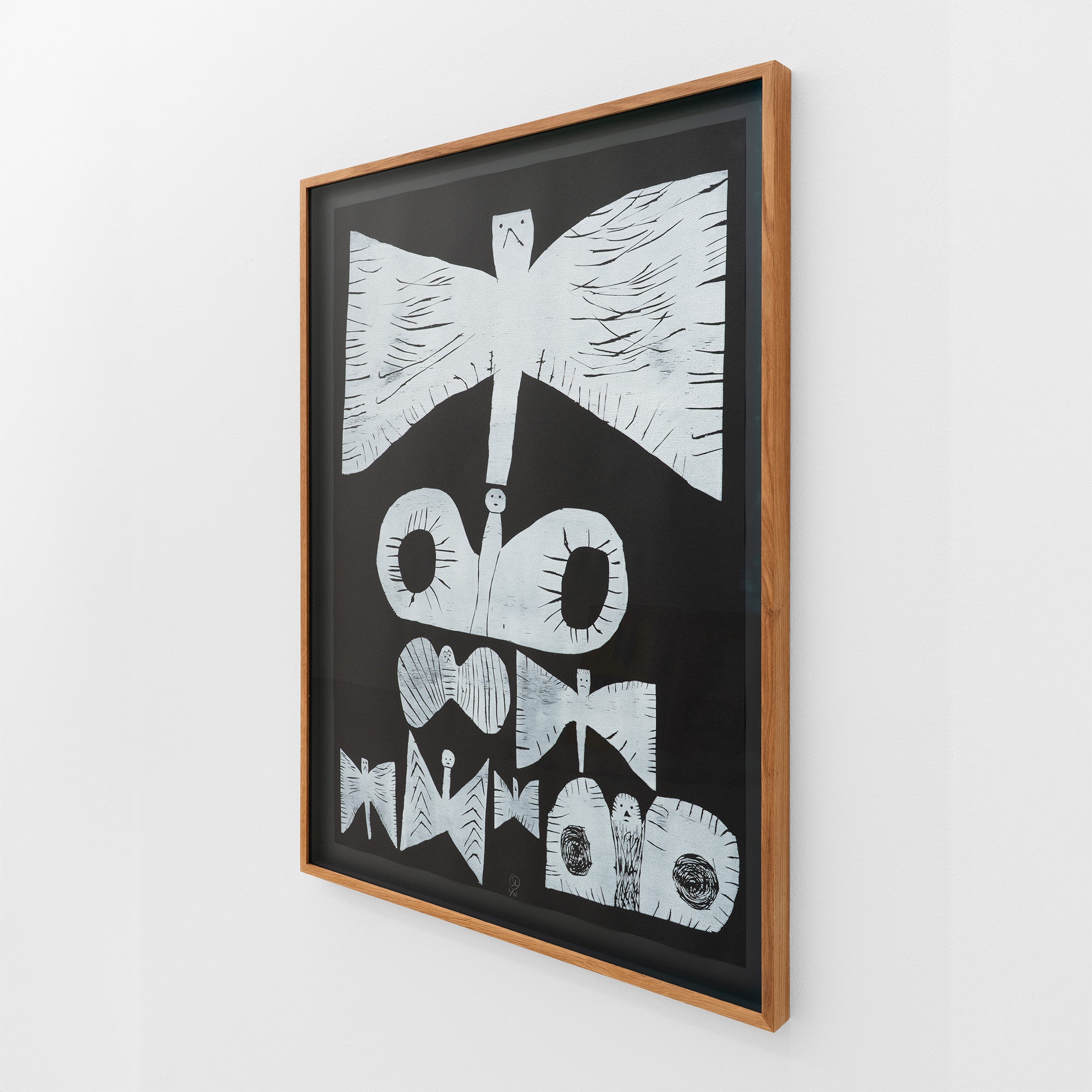 Sune Christiansen - Black woodcut