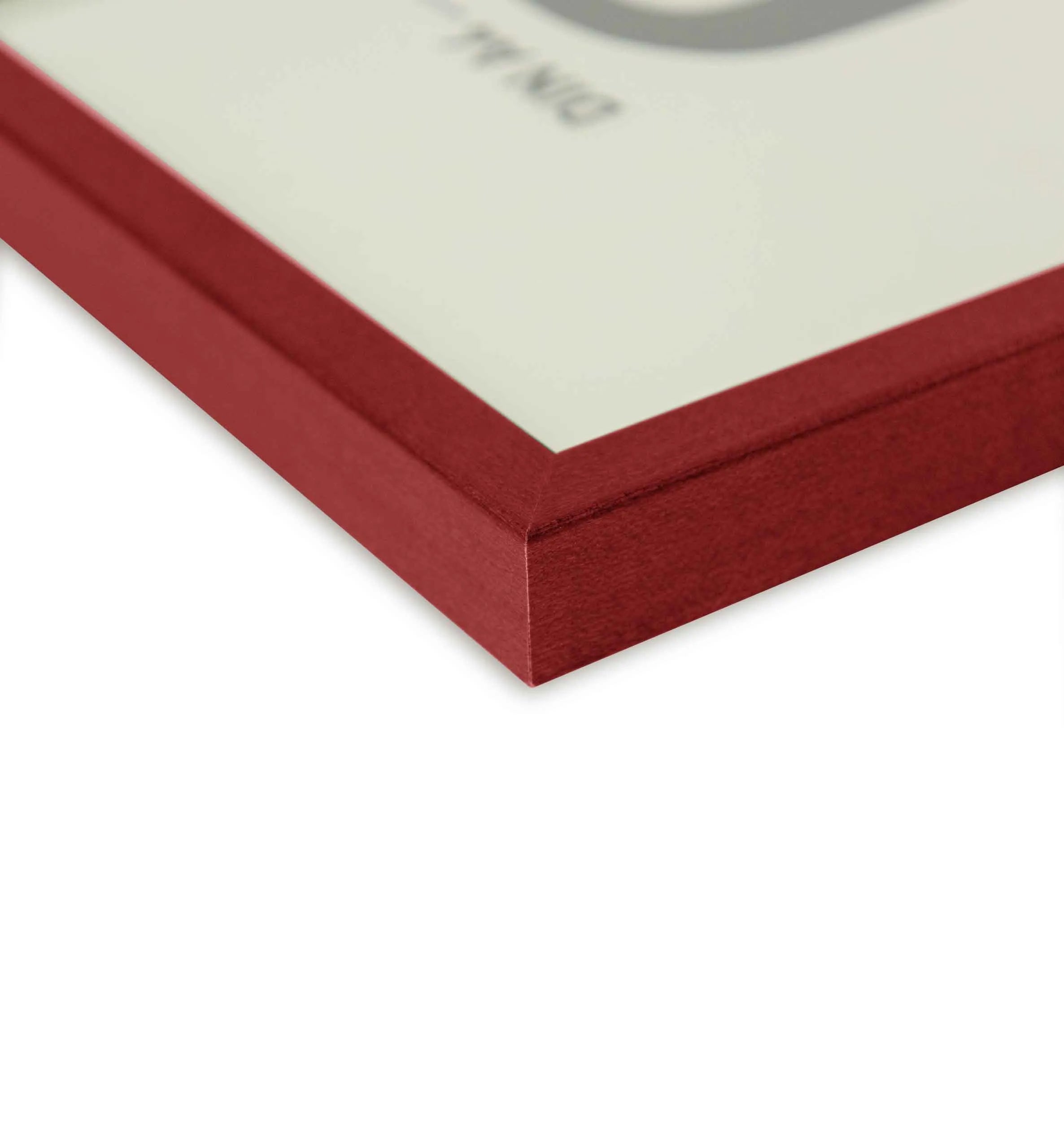 40x50 Quadrum Red Frame