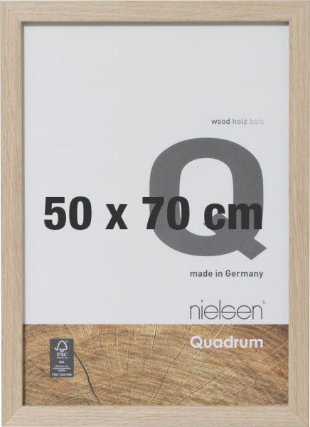50x70 Quadrum Oak Frame