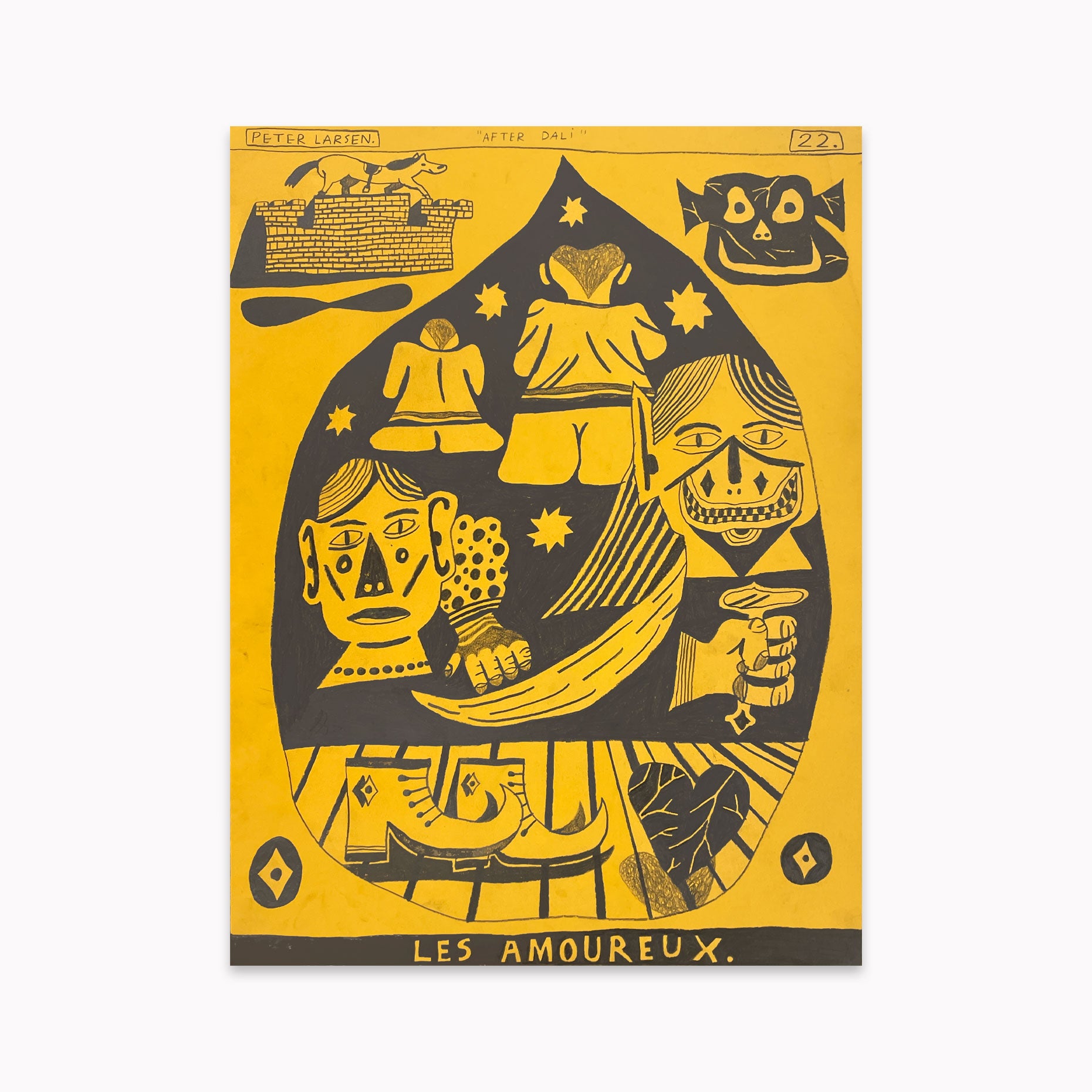 Peter Larsen - Les Amoureux (After Dali)