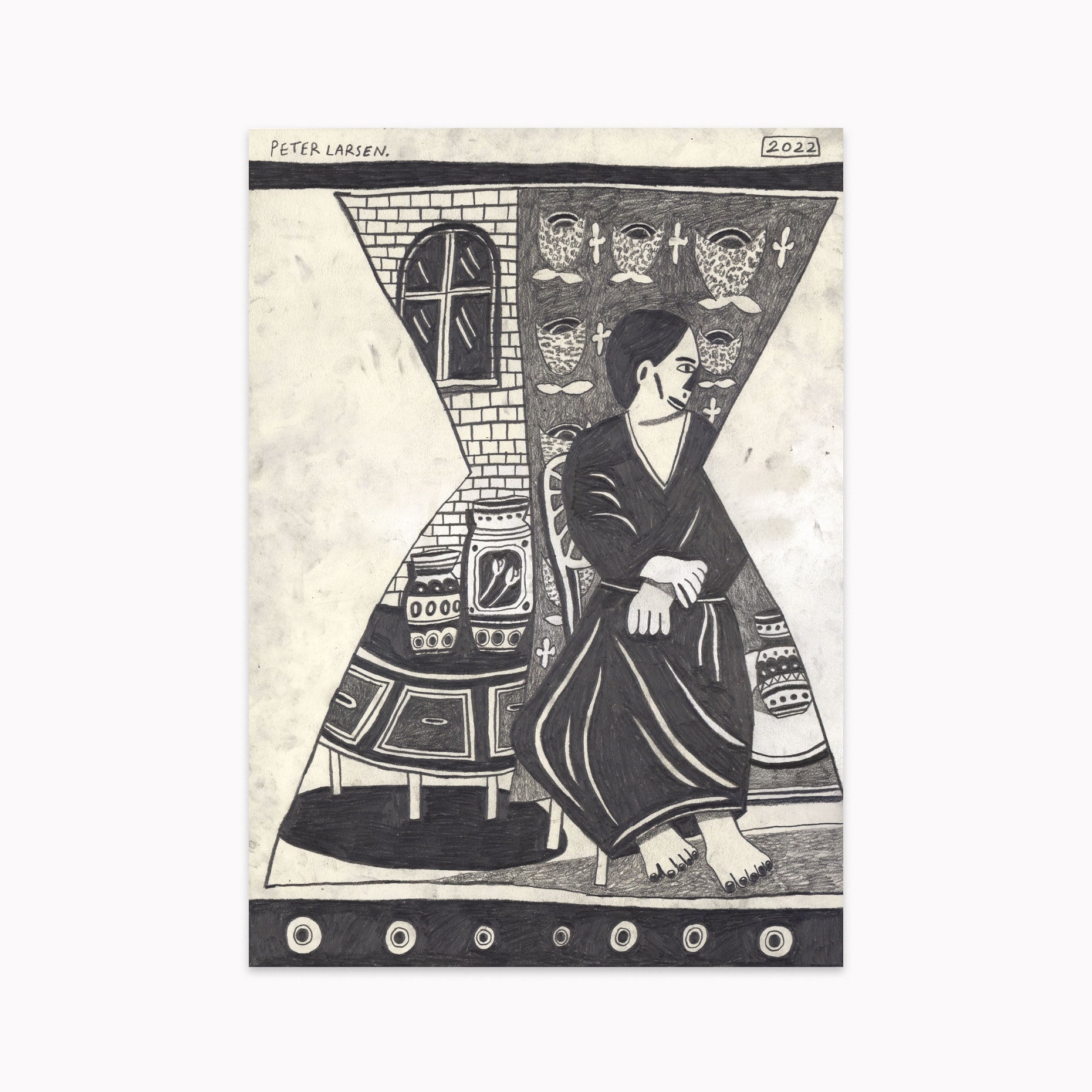 Peter Larsen - Dame i timeglas