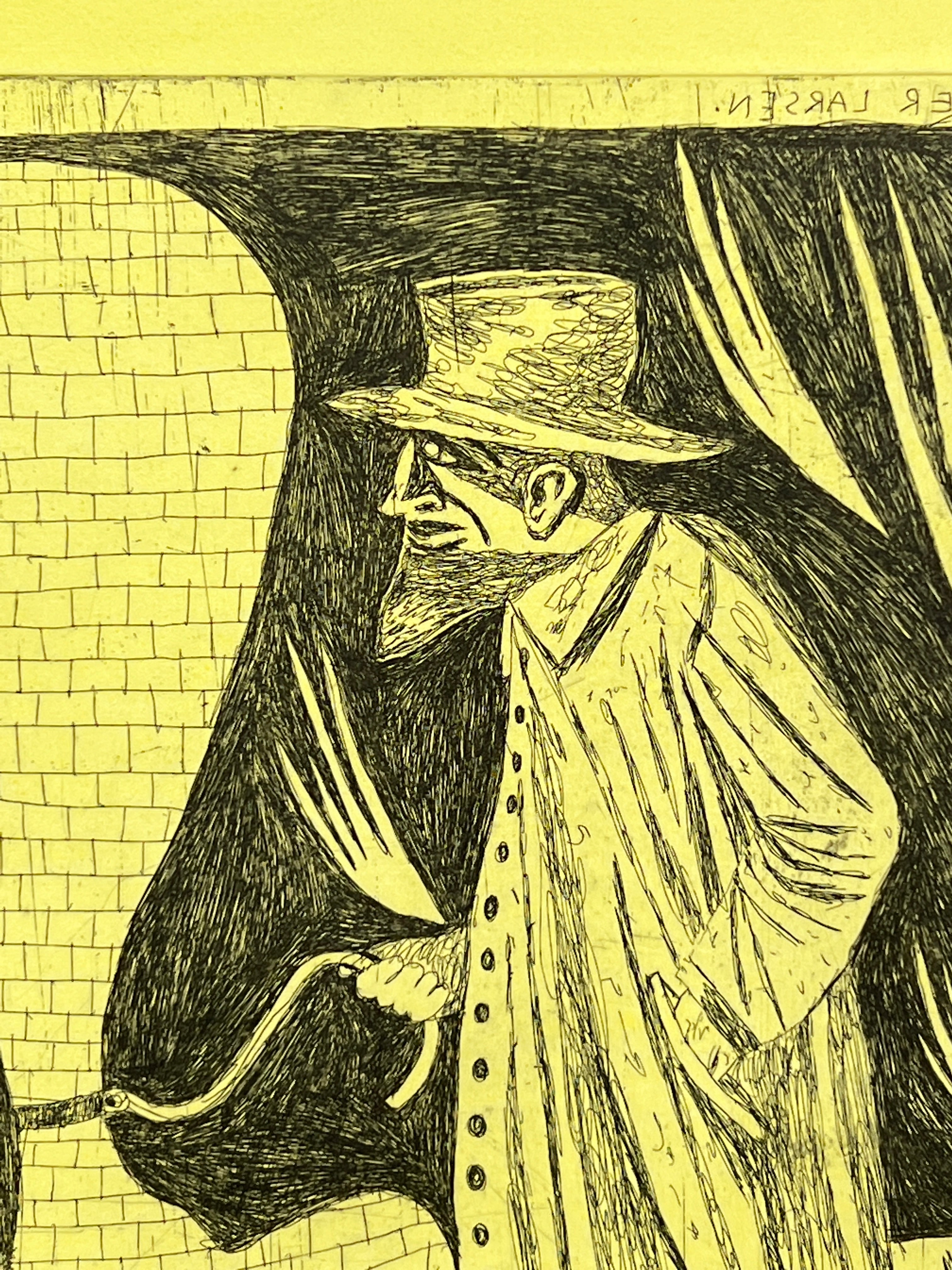 Peter Larsen - Gåtur med ridderborghund