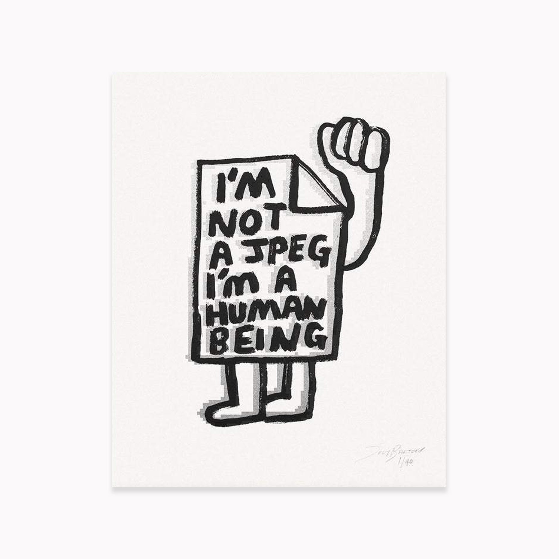 Jody Barton - I'm Not A JPEG (Silver edition)