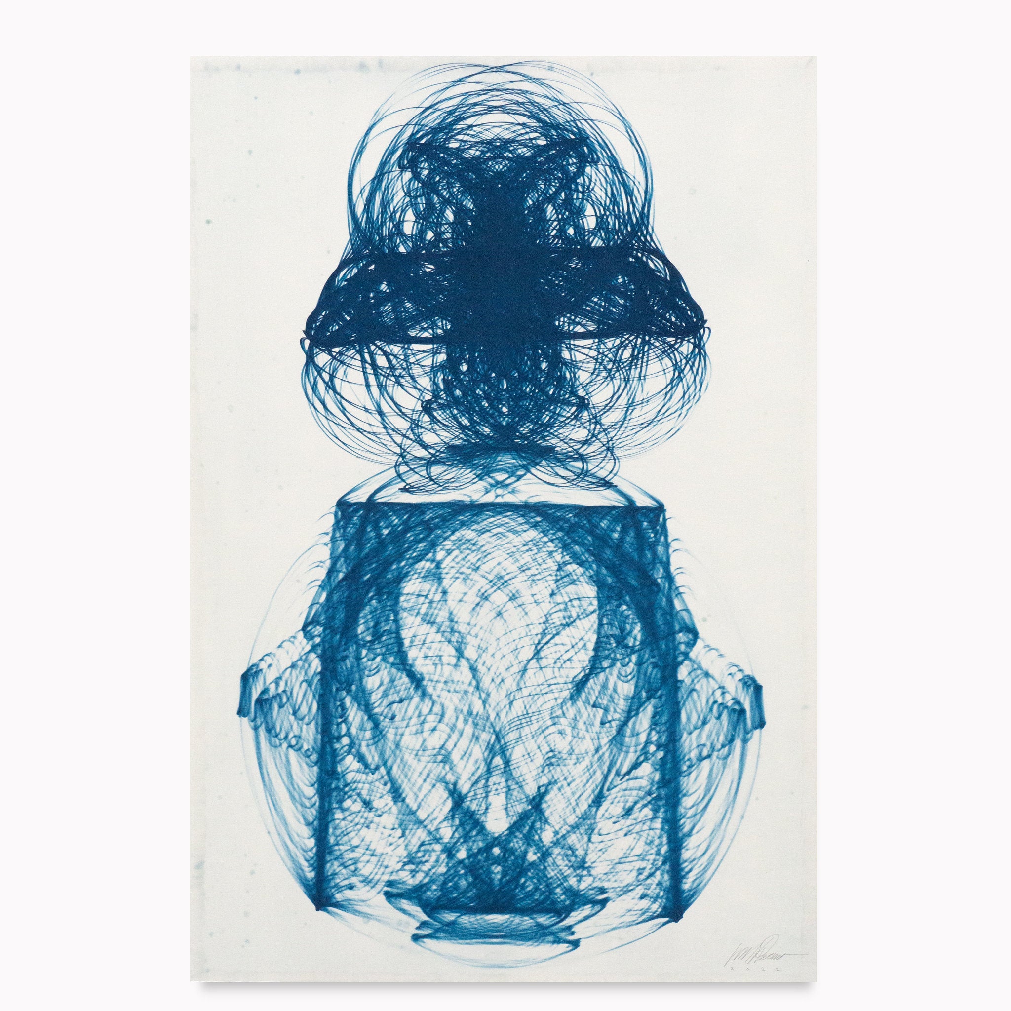 Morten Plesner - Laser drawing (MP61)