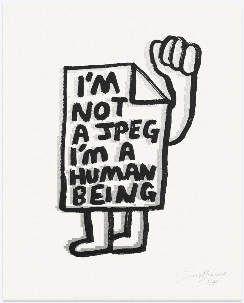 Jody Barton - I'm Not A JPEG (Silver edition)