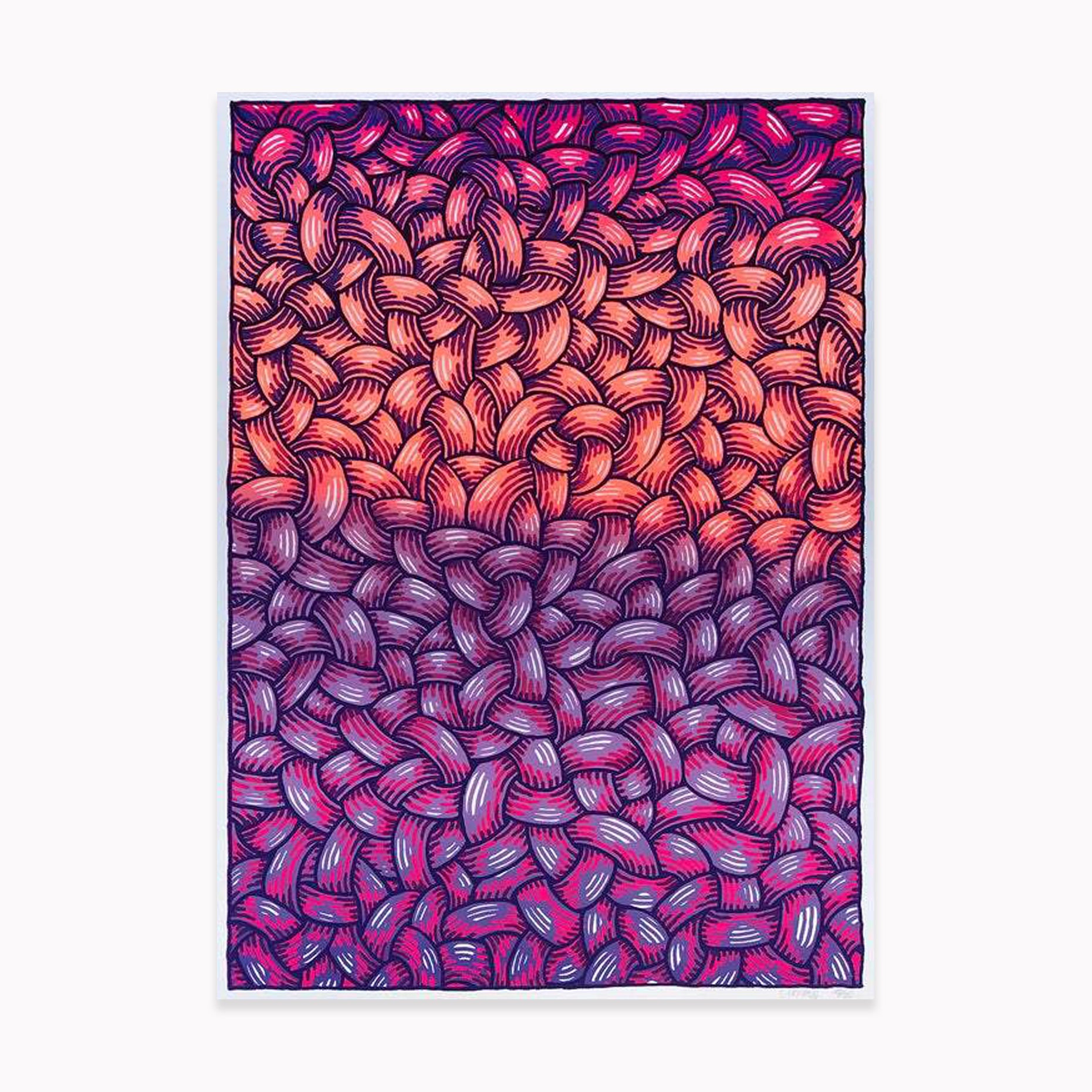 Printing Monkey - Wurst pattern