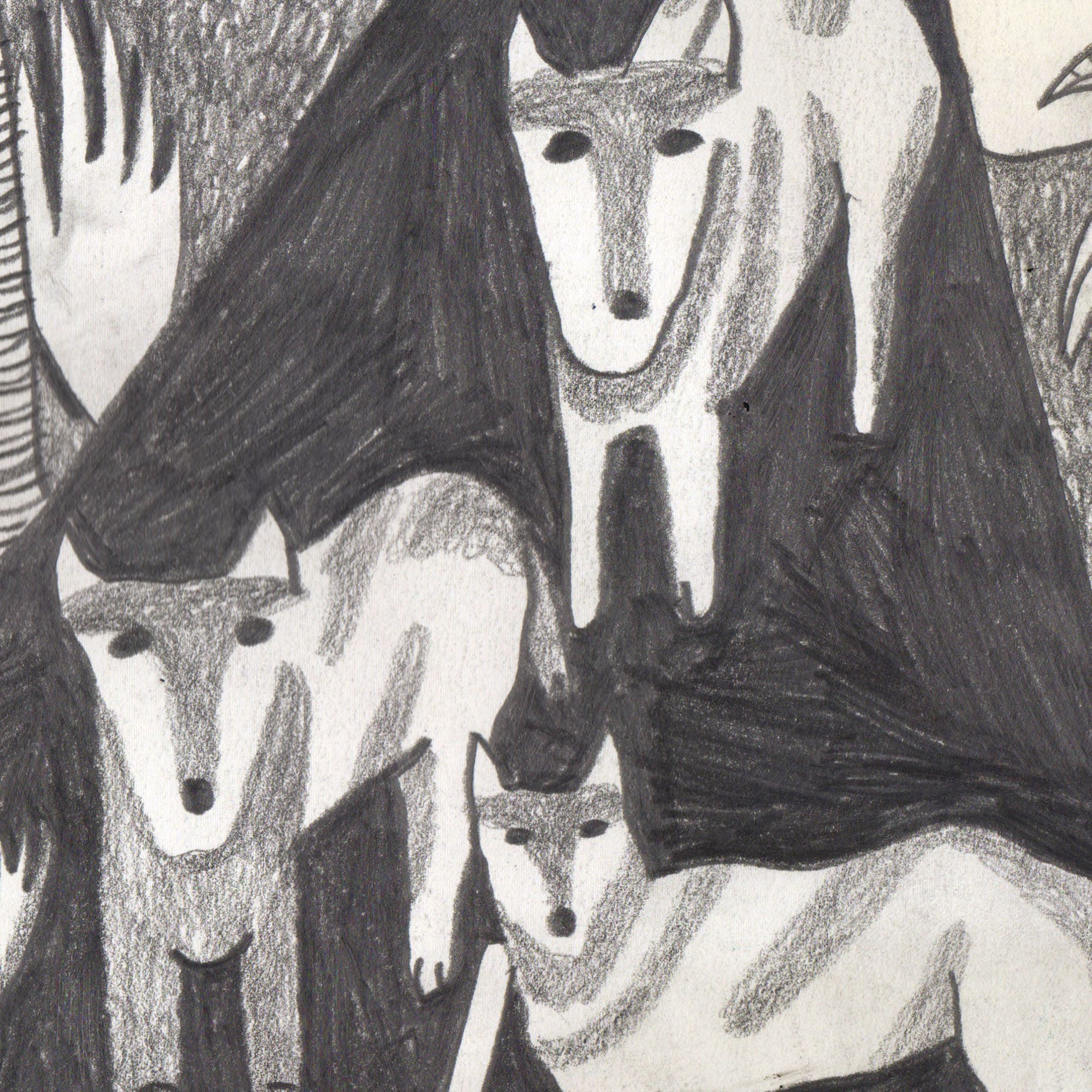 Peter Larsen - Pacific road with dogs