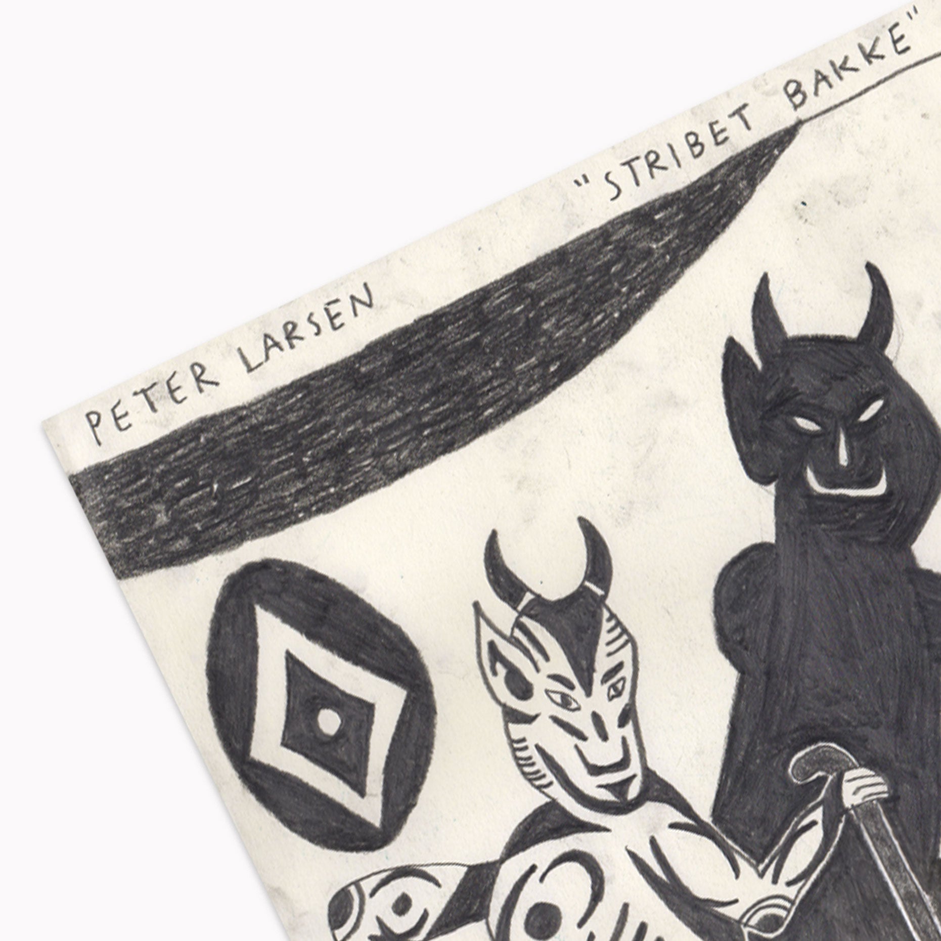 Peter Larsen - Stribet bakke