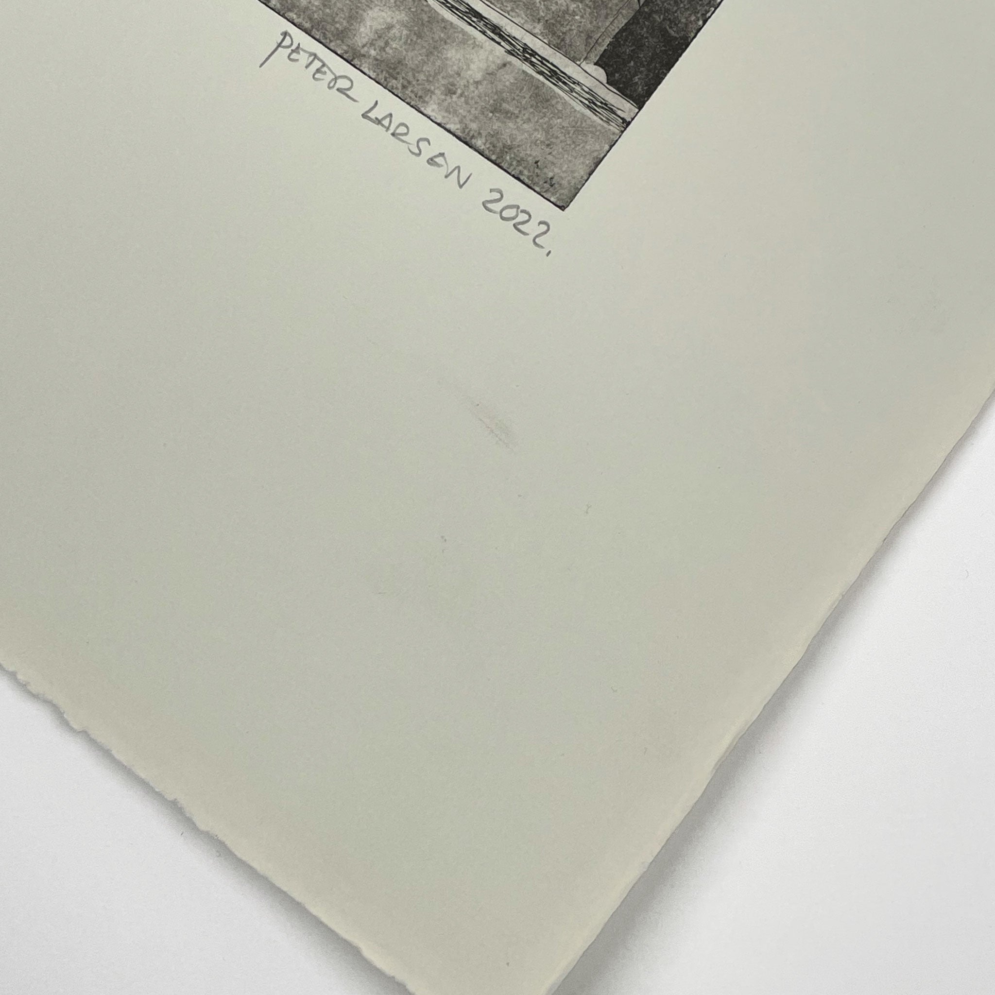 Peter Larsen -Kvinde med maske og slange