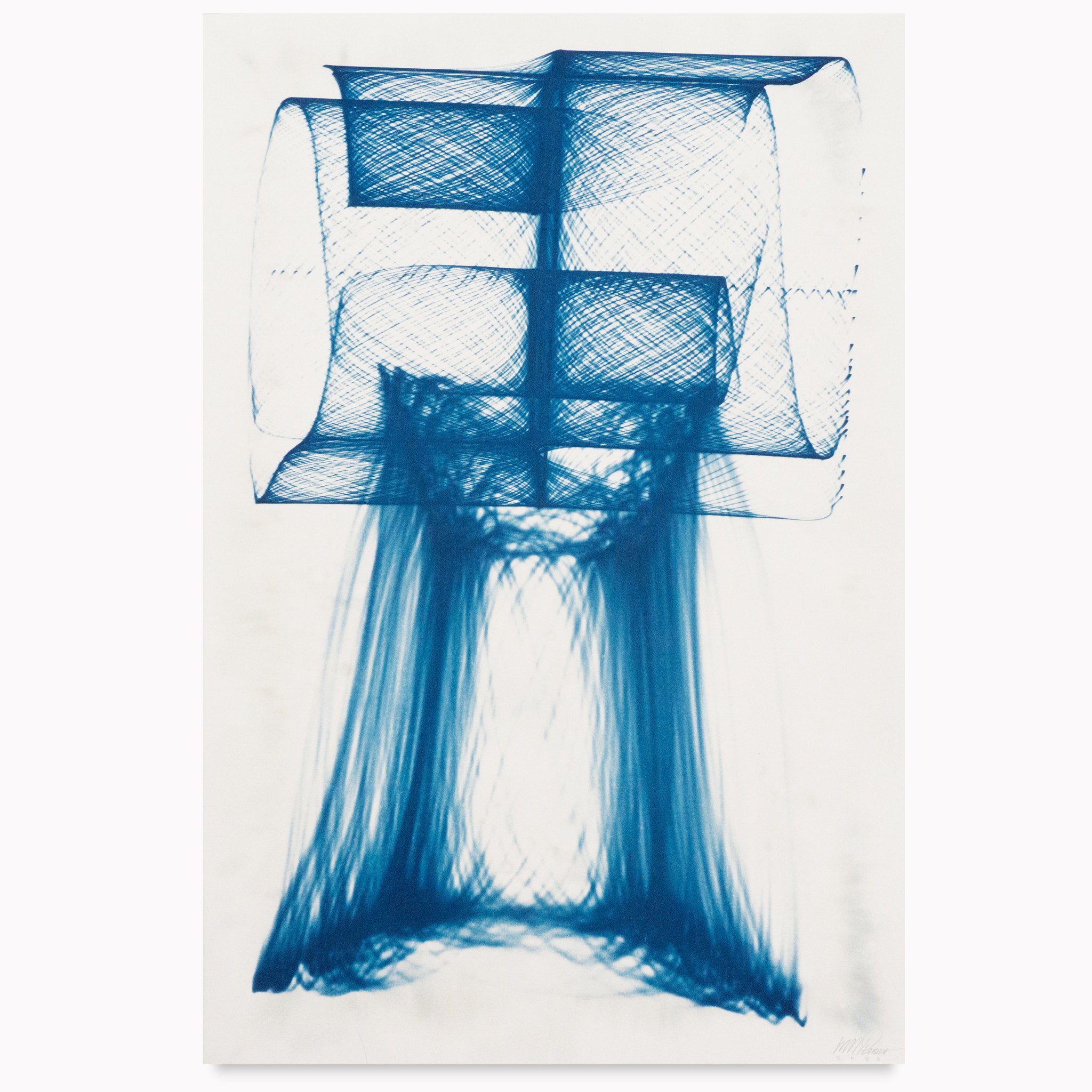 Morten Plesner - Laser drawing (MP57)