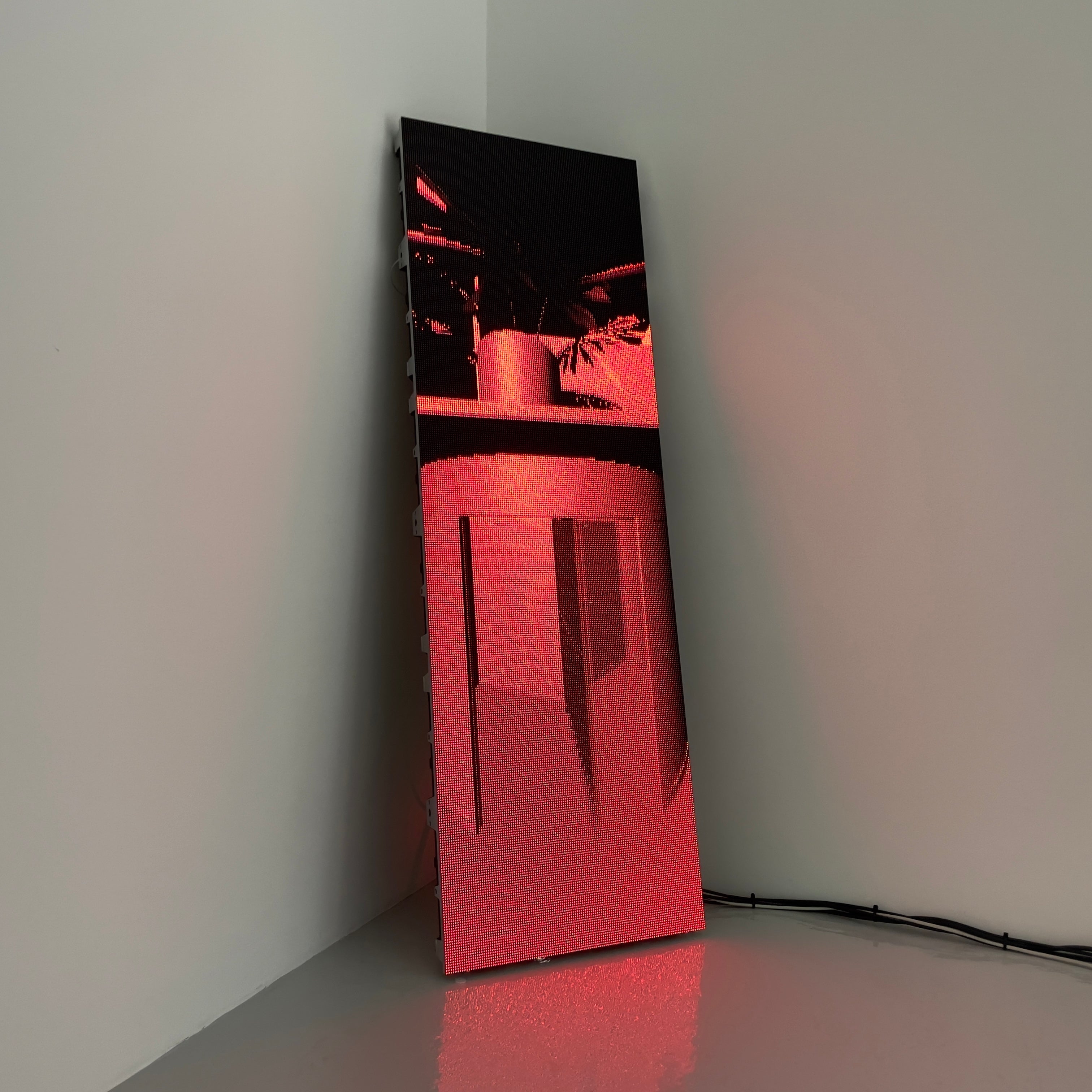 Spøgelsesmaskinen / The Desktop  – LED display (128x384px)