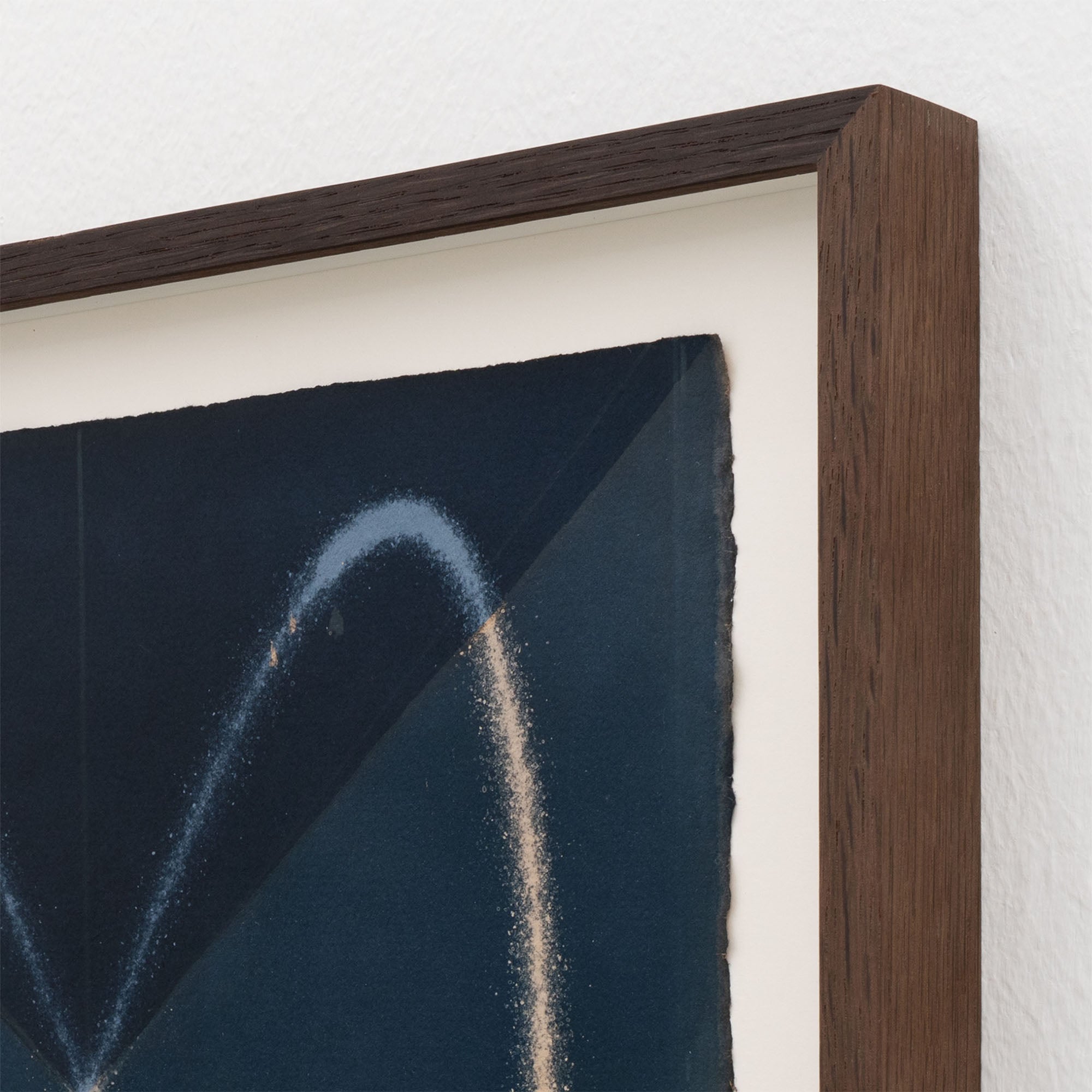 Louise Foo - Wave in Flux, Logwood Study (1:2) - framed