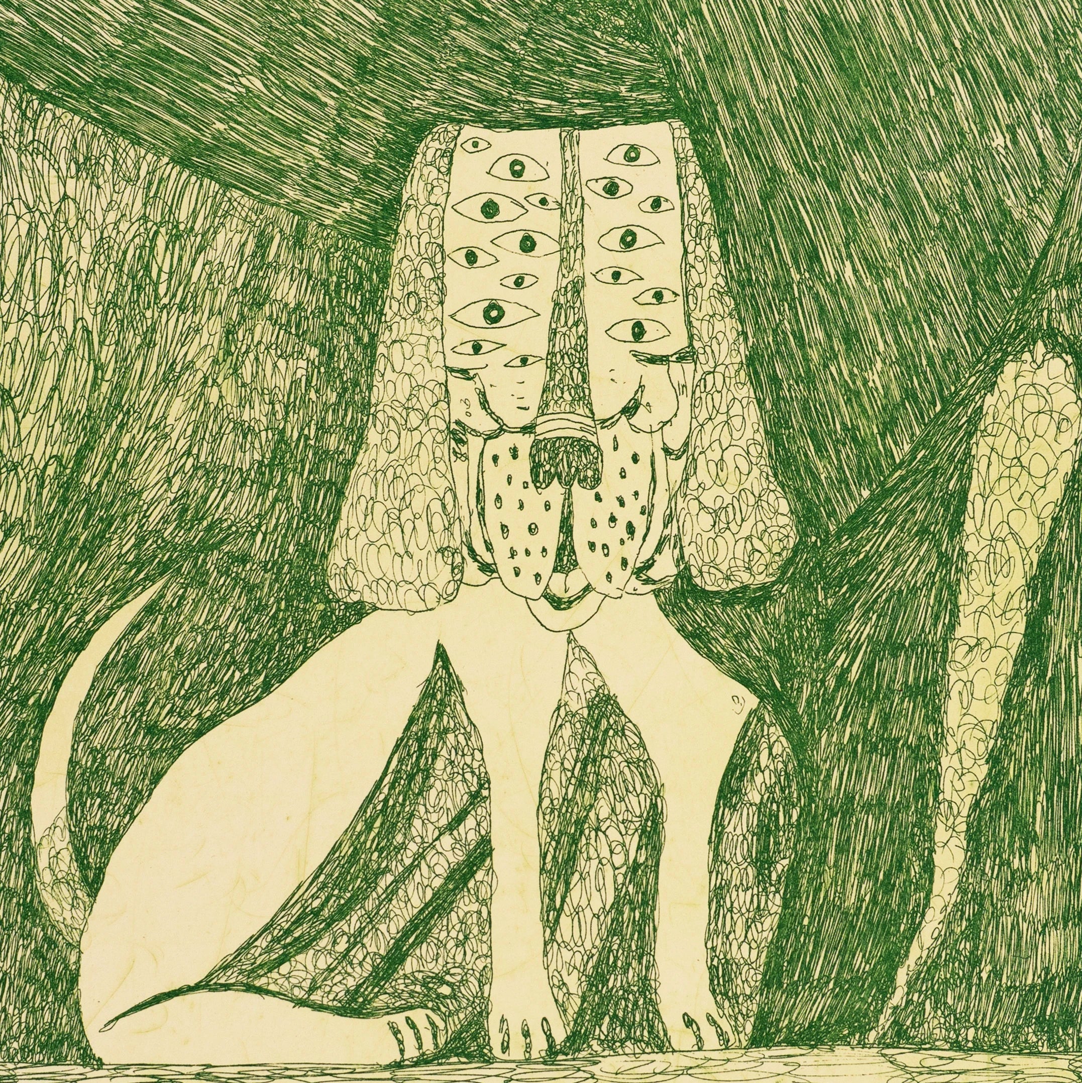 Peter Larsen - Untitled (Dog with 17 eyes)