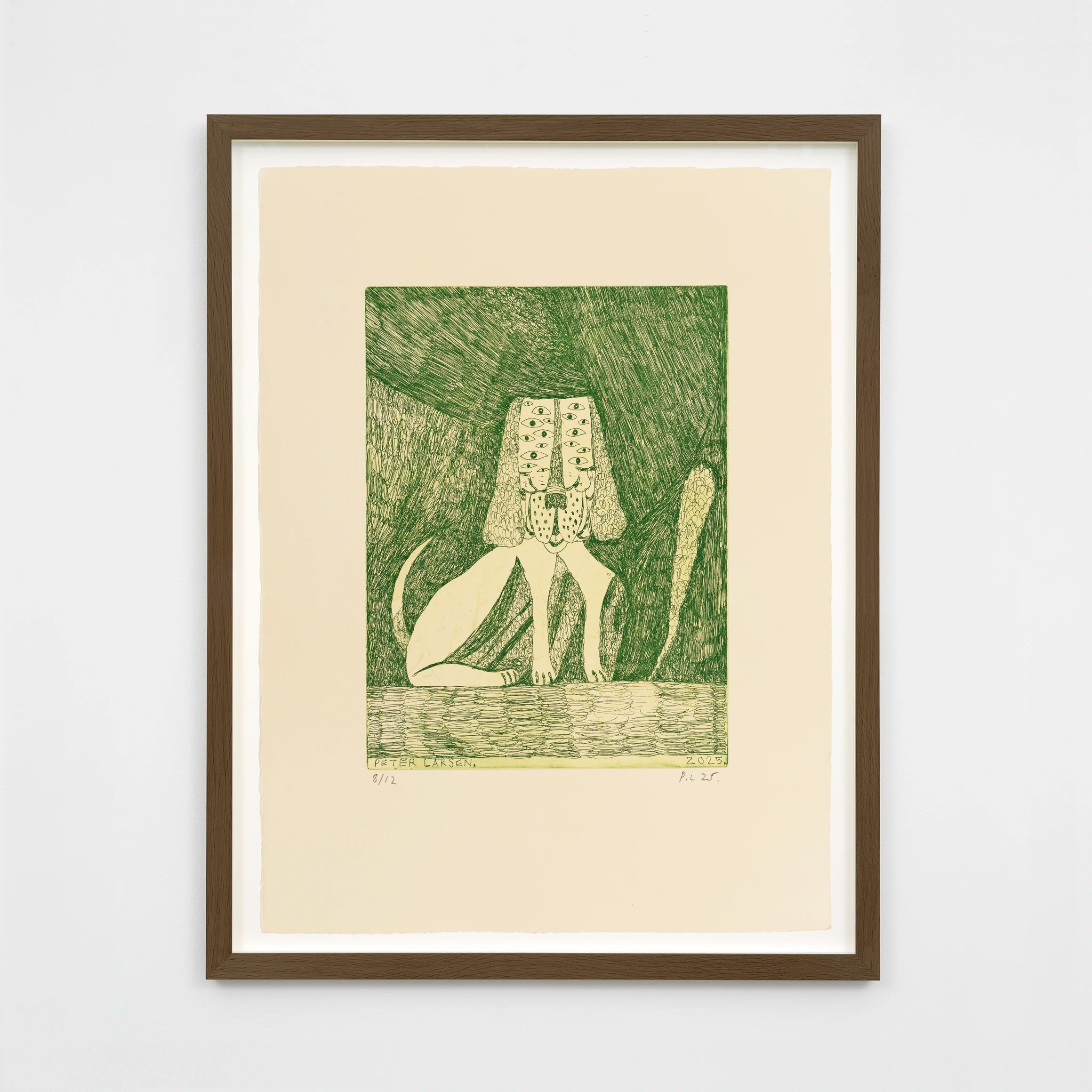 Peter Larsen - Untitled (Dog with 17 eyes)