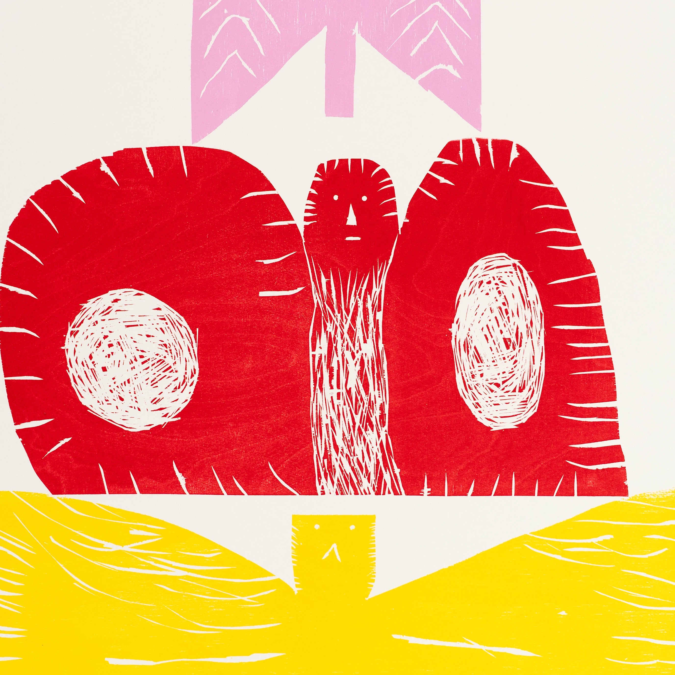 Sune Christiansen - Colour woodcut