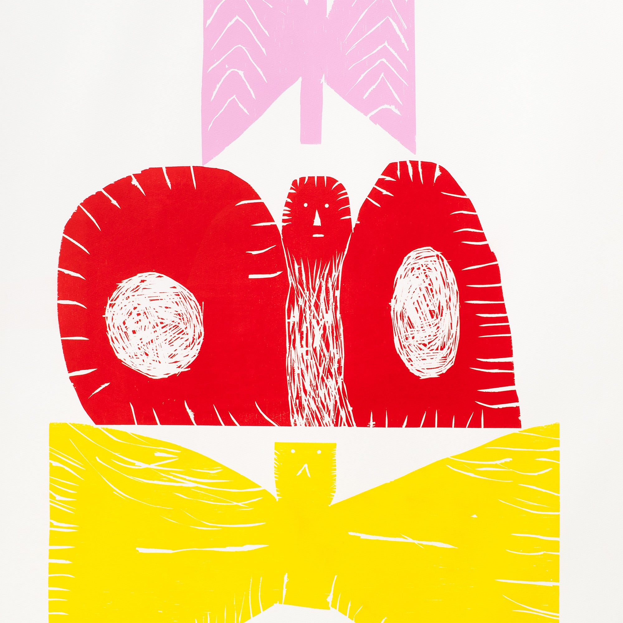 Sune Christiansen - Colour woodcut