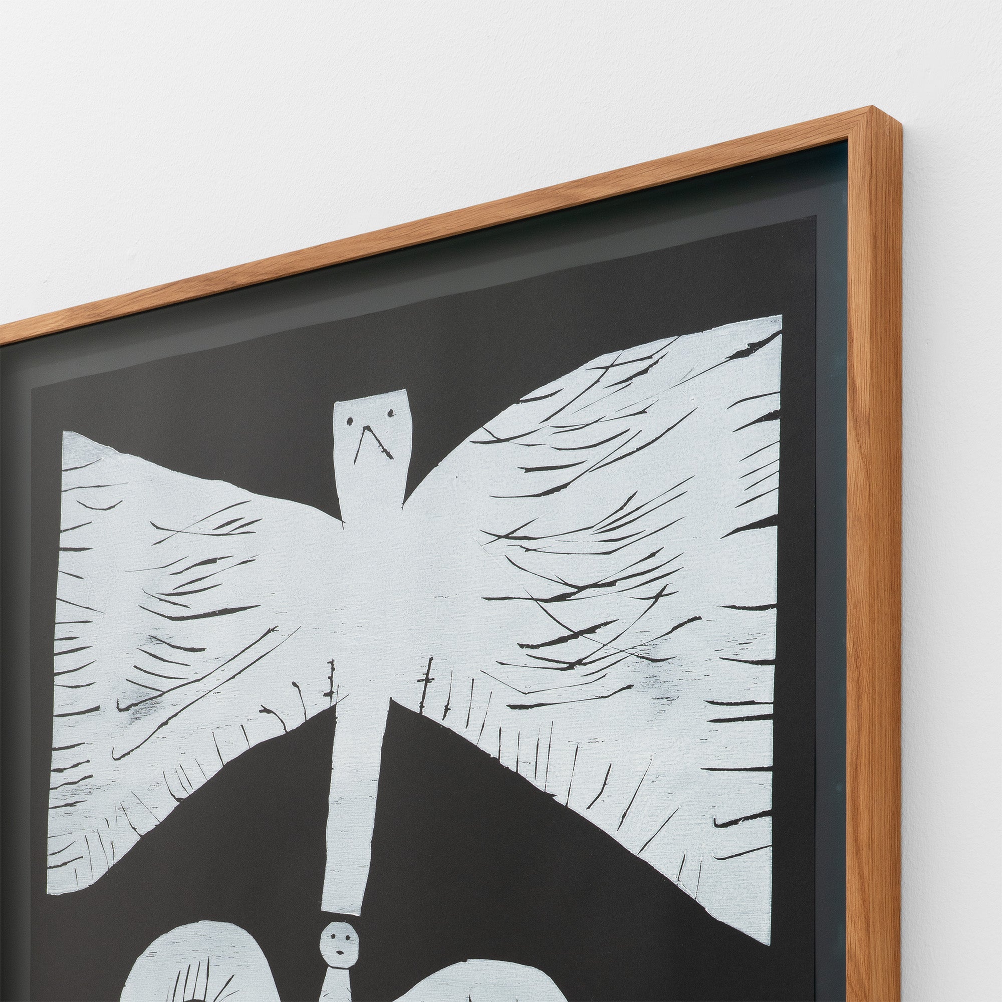 Sune Christiansen - Black woodcut