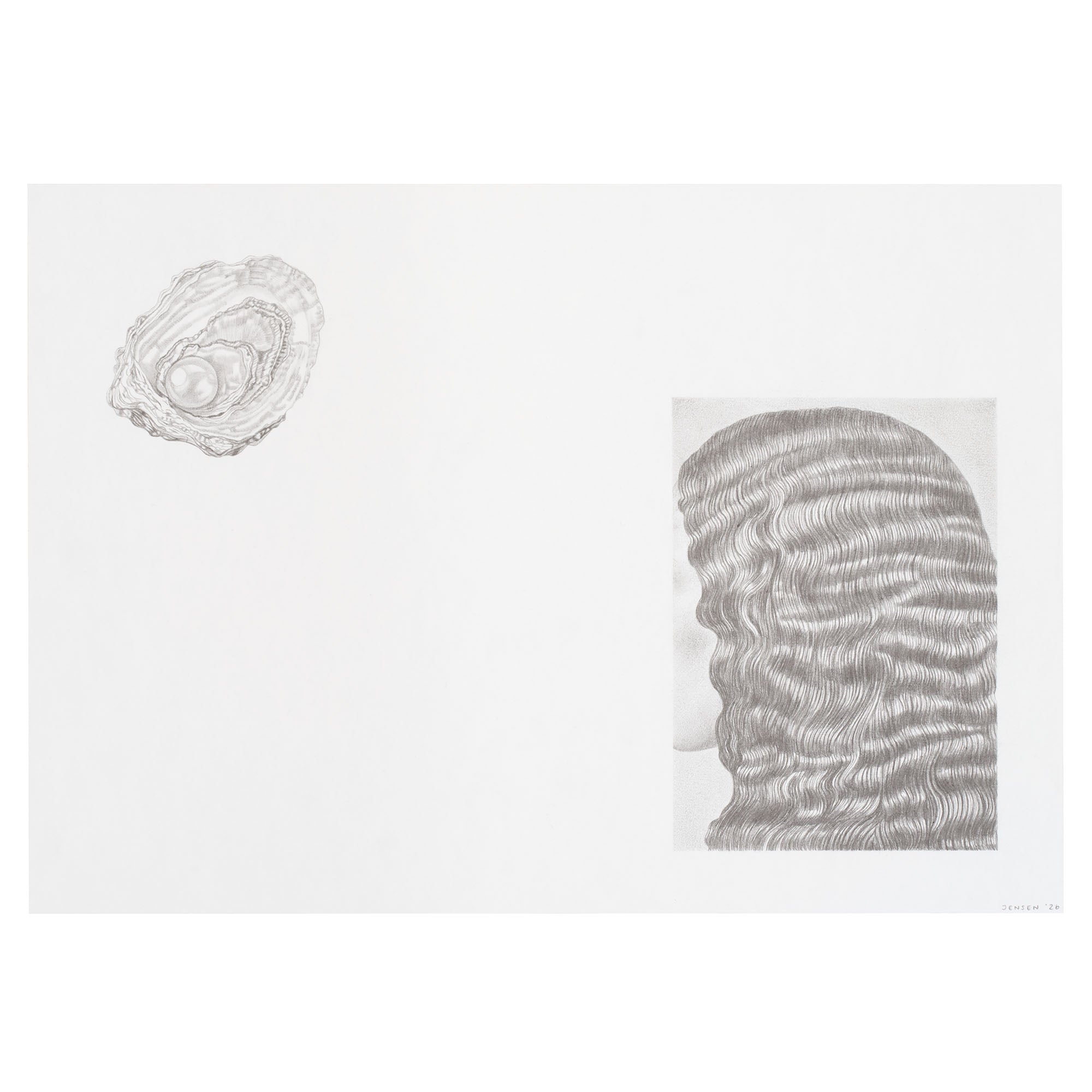Sine Jensen - Hairlines (Oyster)