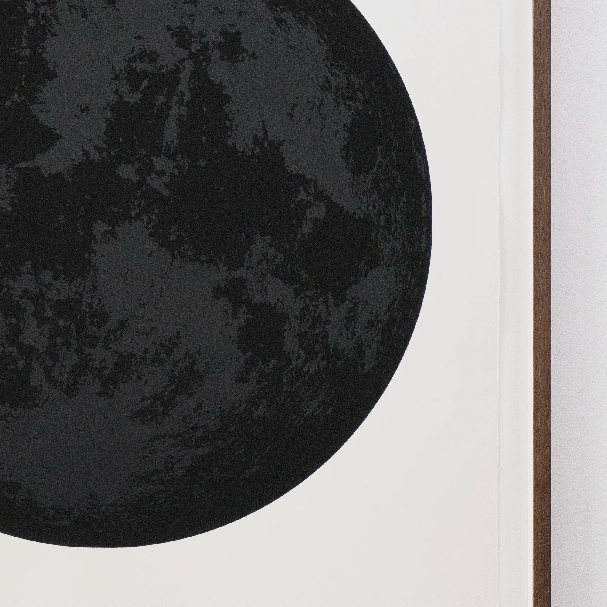 Victor Ash - Black Moon - framed