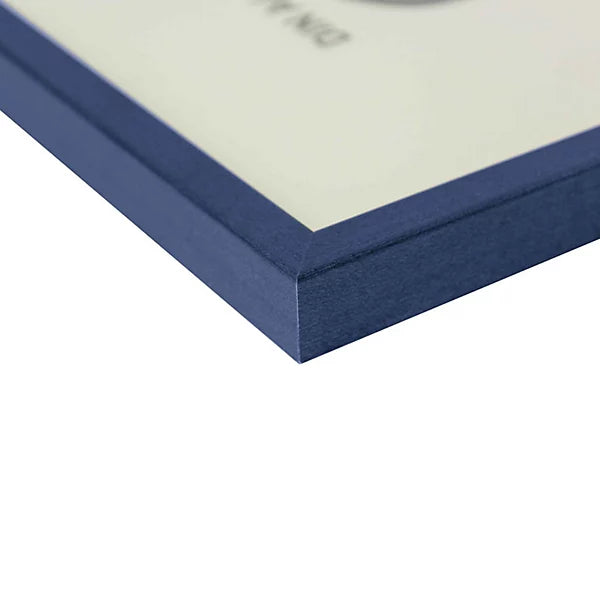 40x50 Quadrum Blue Frame