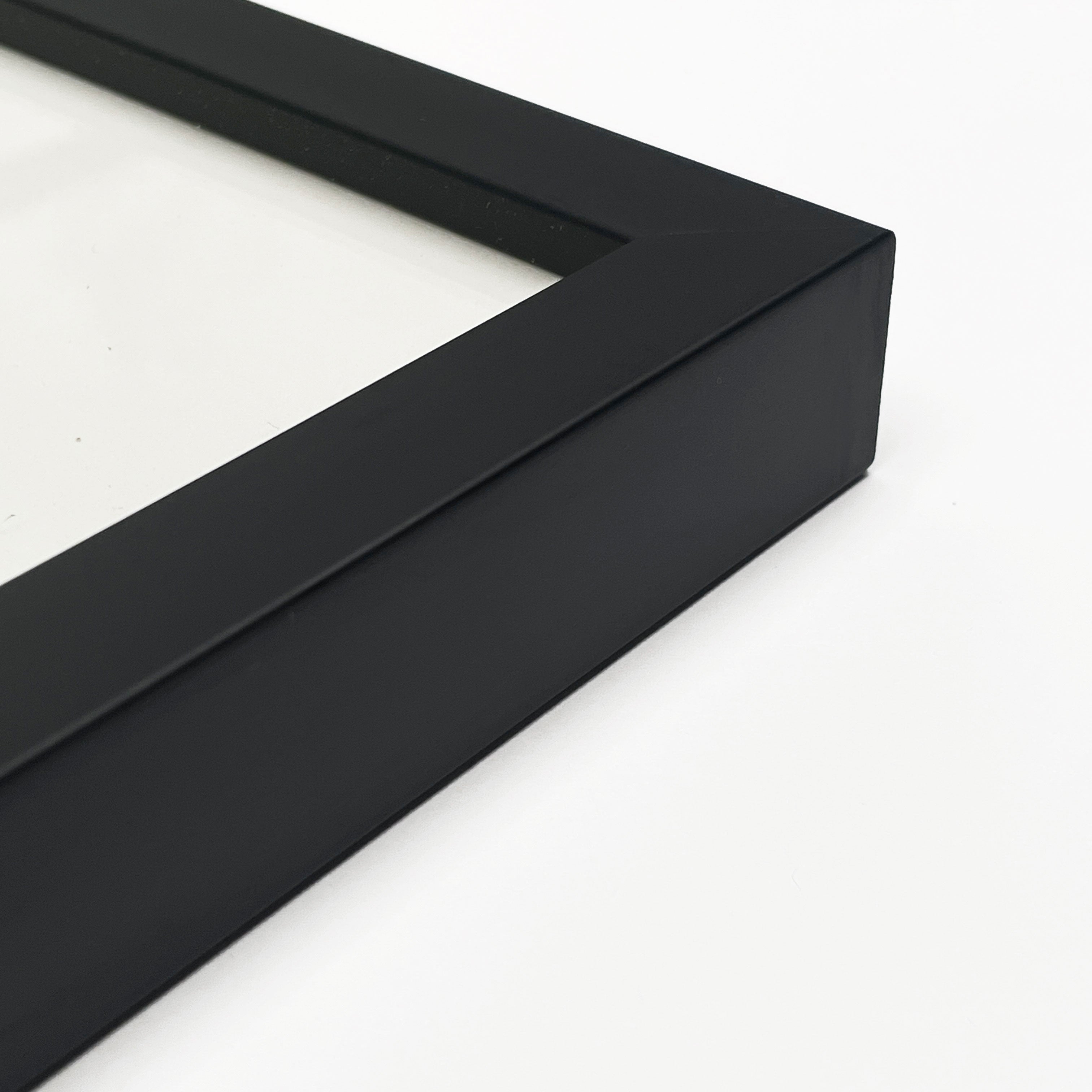 50x70 Quadrum Black Frame